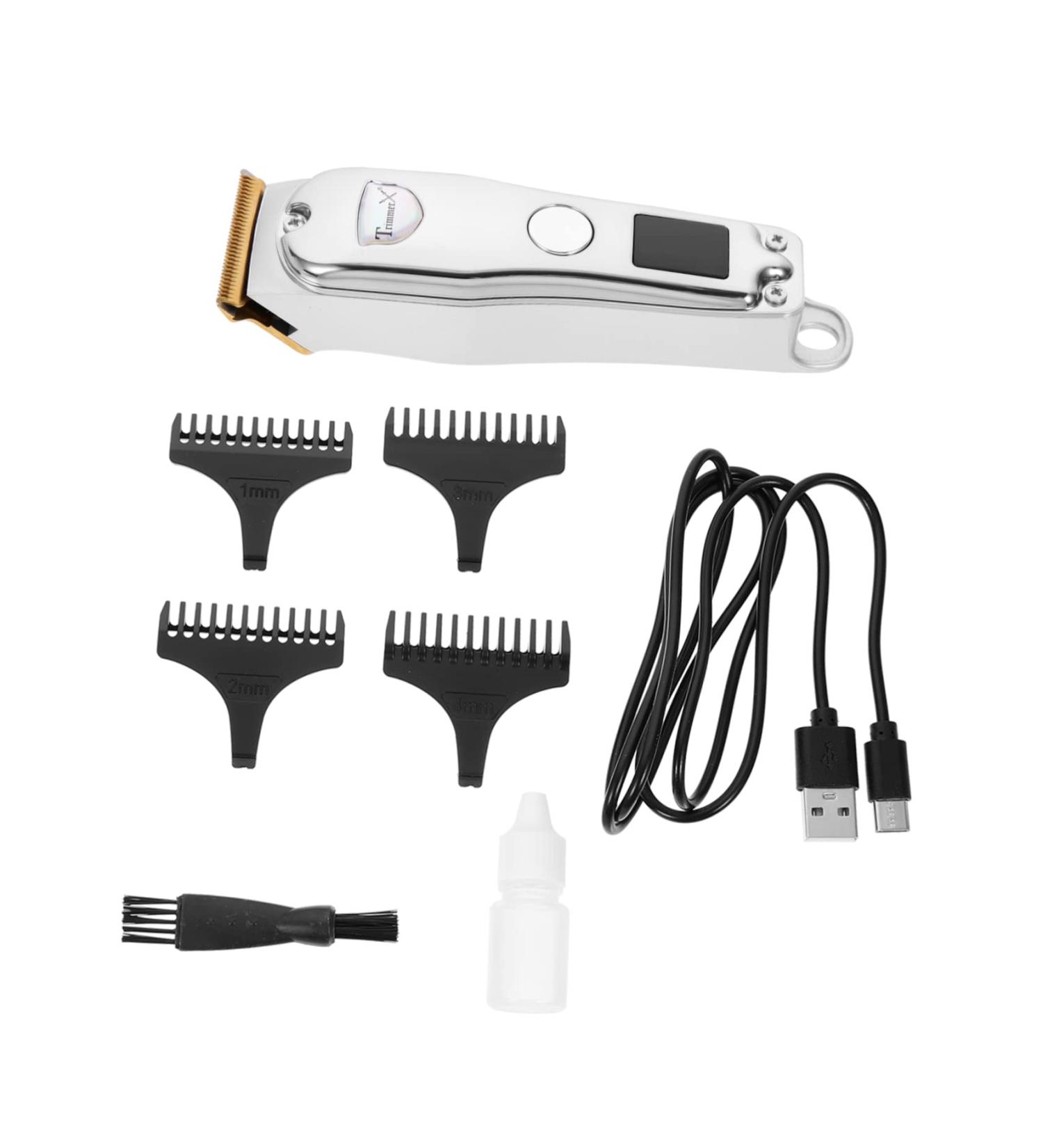 Buy Mikinona Men's Electric Hair Clipper Set - Rechargeable Professional Body Shaver & Hair Cutting Clippers for Men - International Shipping Available - Buy Online on SooperMarket.com