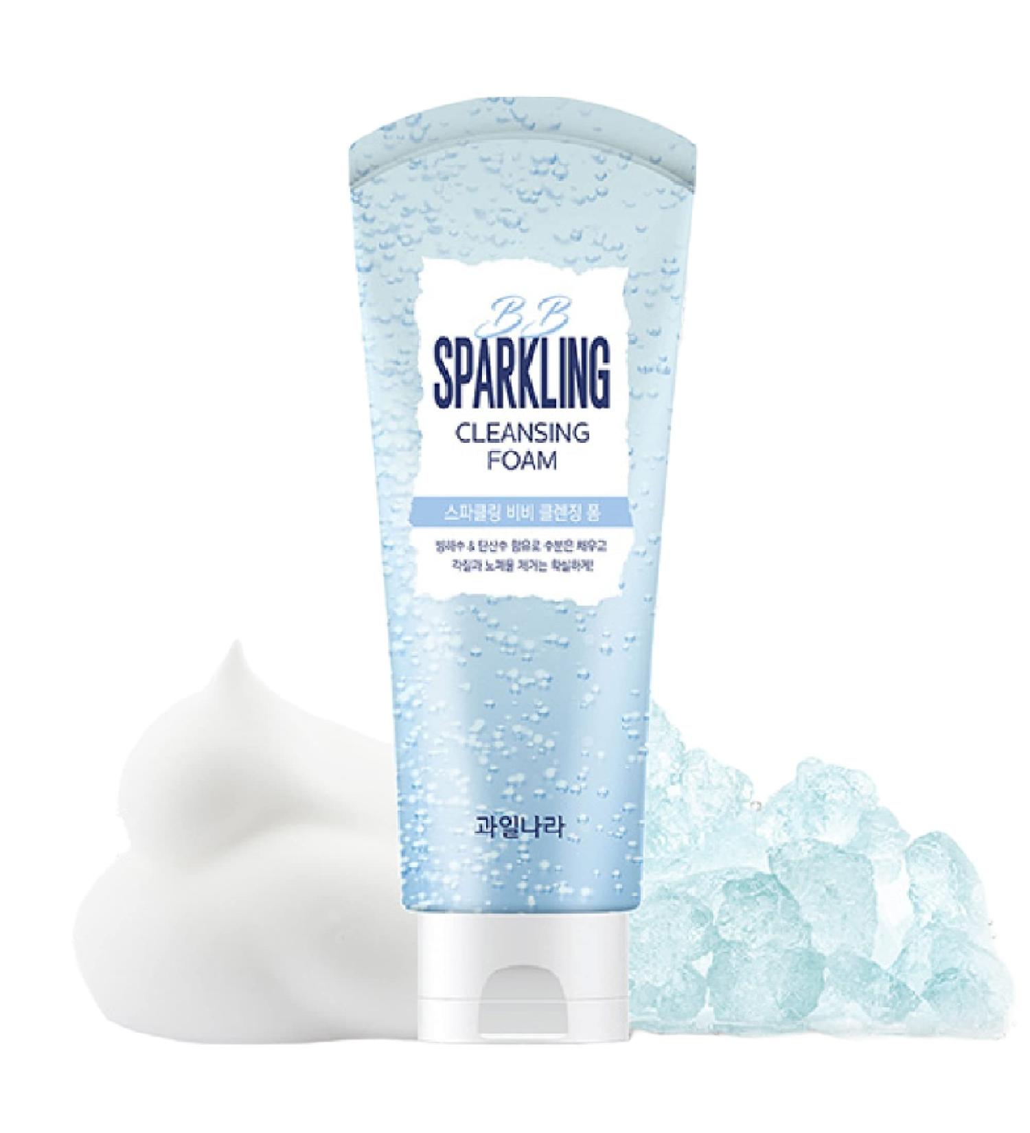 Sparkling BB Cleansing Foam 130g - Hydrating & Deep Cleansing | Kwailnara - Buy Internationally - Buy Online on SooperMarket.com