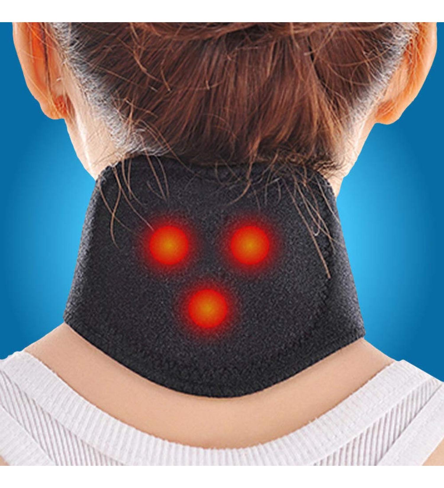 Austinstore Magnetic Therapy Cervical Support Massager - Self Heating Health Care Belt in Black - International Shipping Available - Buy Online on SooperMarket.com