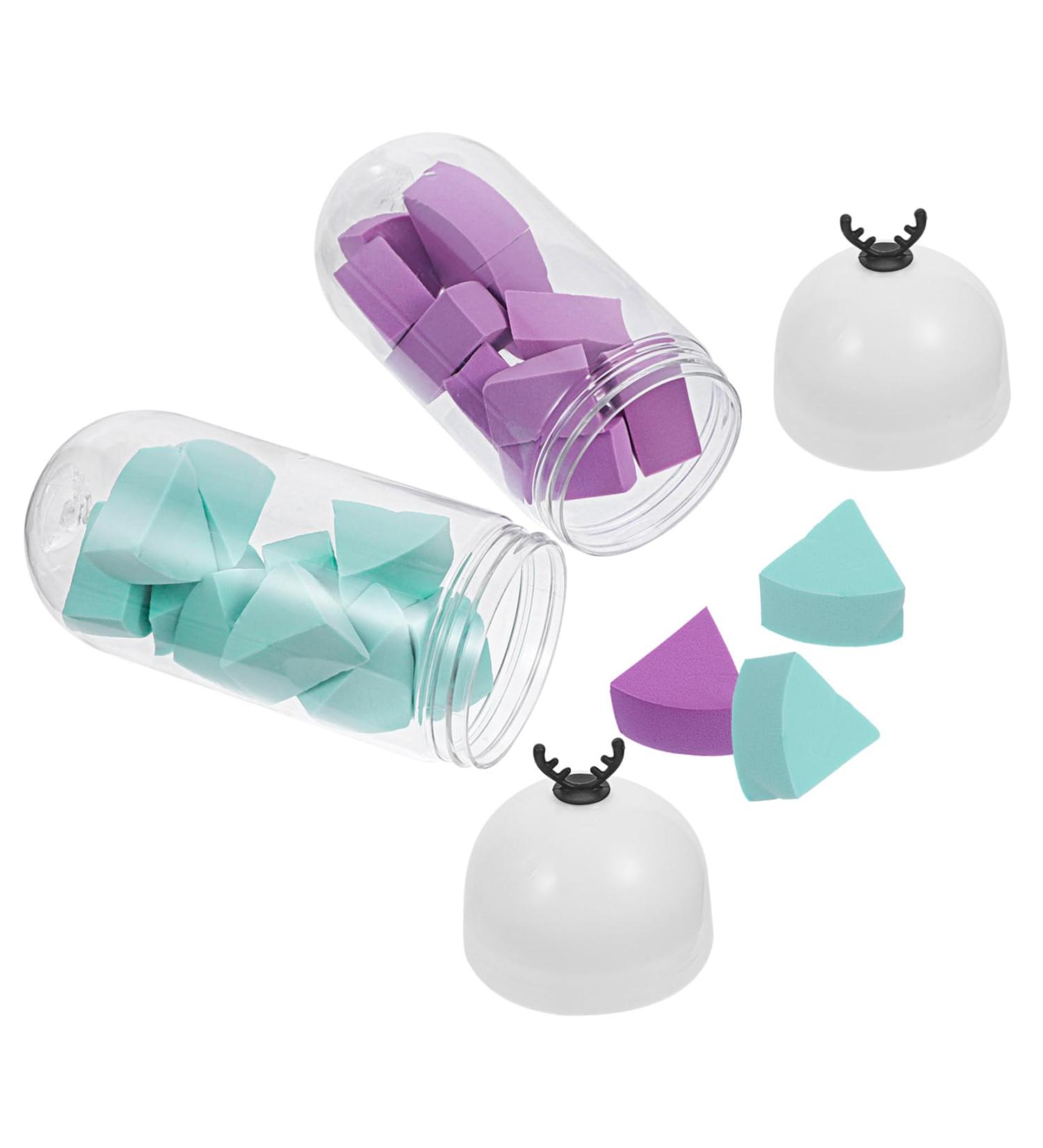 Buy Balacoo 2 Capsule Beauty Egg Makeup Sponge - Hydrophilic Polyurethane Blenders for Foundation & Concealer | International Shipping - Buy Online on SooperMarket.com