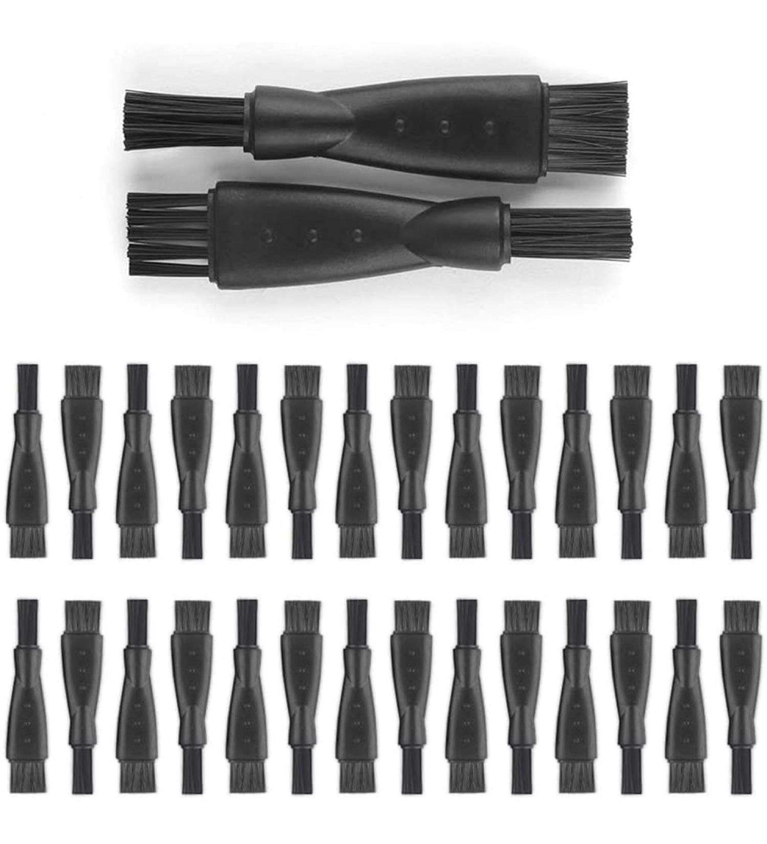 Shop LATRAT 40 Pcs Black Razor Cleaning Brushes - Durable Replacement Brushes for Effortless Cleaning | International Shipping Available - Buy Online on SooperMarket.com