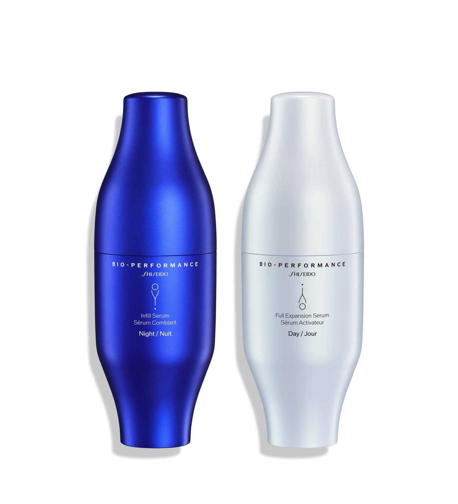 Shiseido Bio-Performance Skin Filler Serums - Two-Step Night & Day System for Plump Firm Skin | International Shipping Available - Buy Online on SooperMarket.com