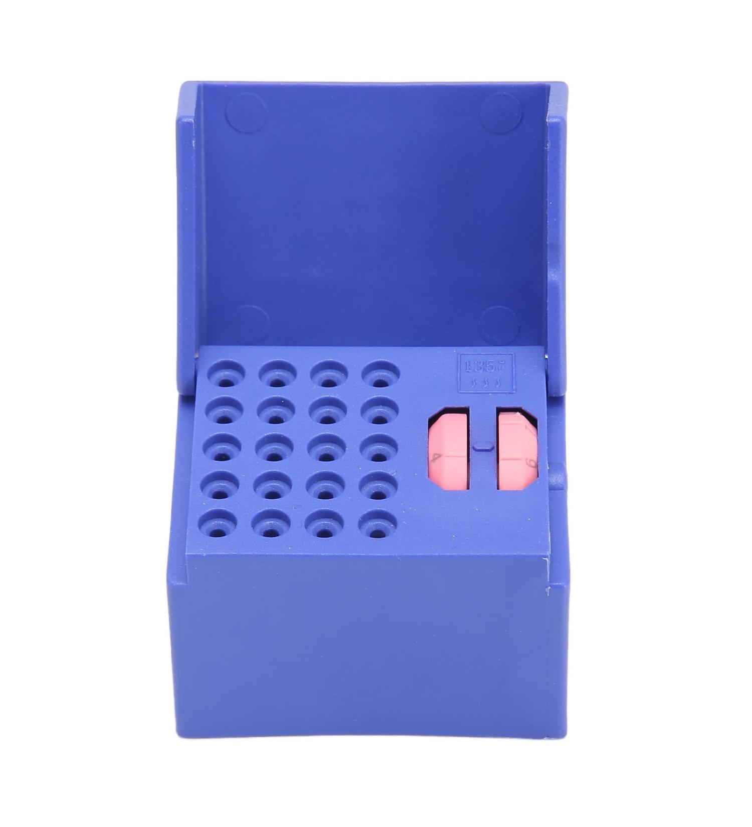 Buy Endodontic File Box - Portable Autoclavable Dental Bur Holder for Dentist | International Shipping - Buy Online on SooperMarket.com