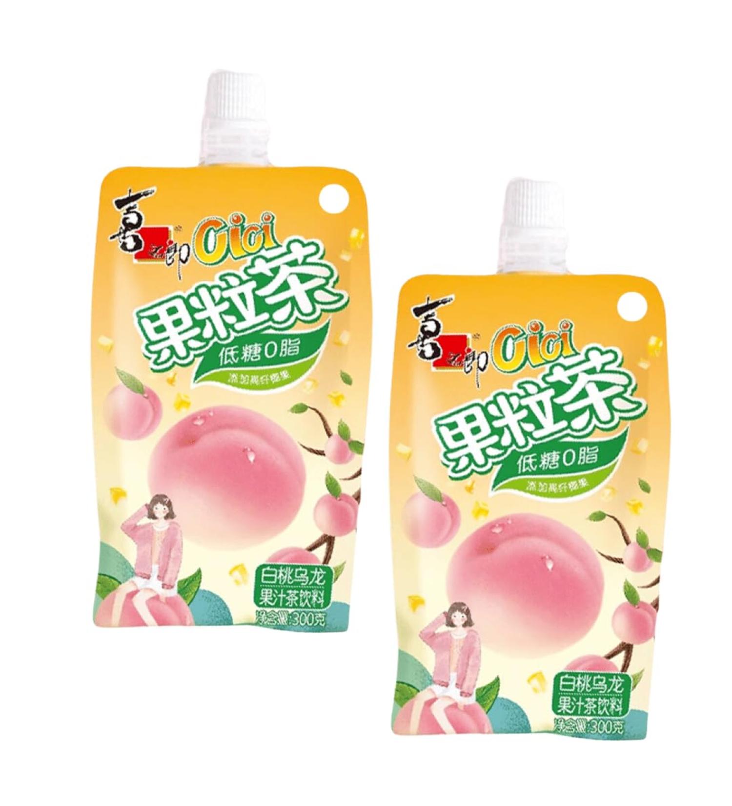 Xizhilang CiCi Fruit Juice Tea 300g - Peach Oolong (Pack of 2) - Buy Online on SooperMarket.com