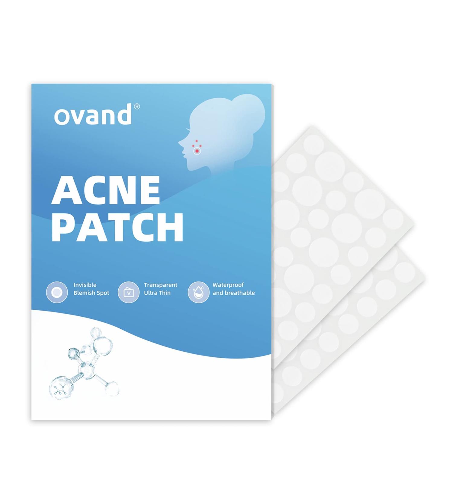 ovand Acne Pimple Patches - Ultra-Thin Hydrocolloid Spot Stickers for Face - 72 Acne Dots - Extra Adhesion Zit Patch - Optimal Healing Treatment - Buy Online on SooperMarket.com