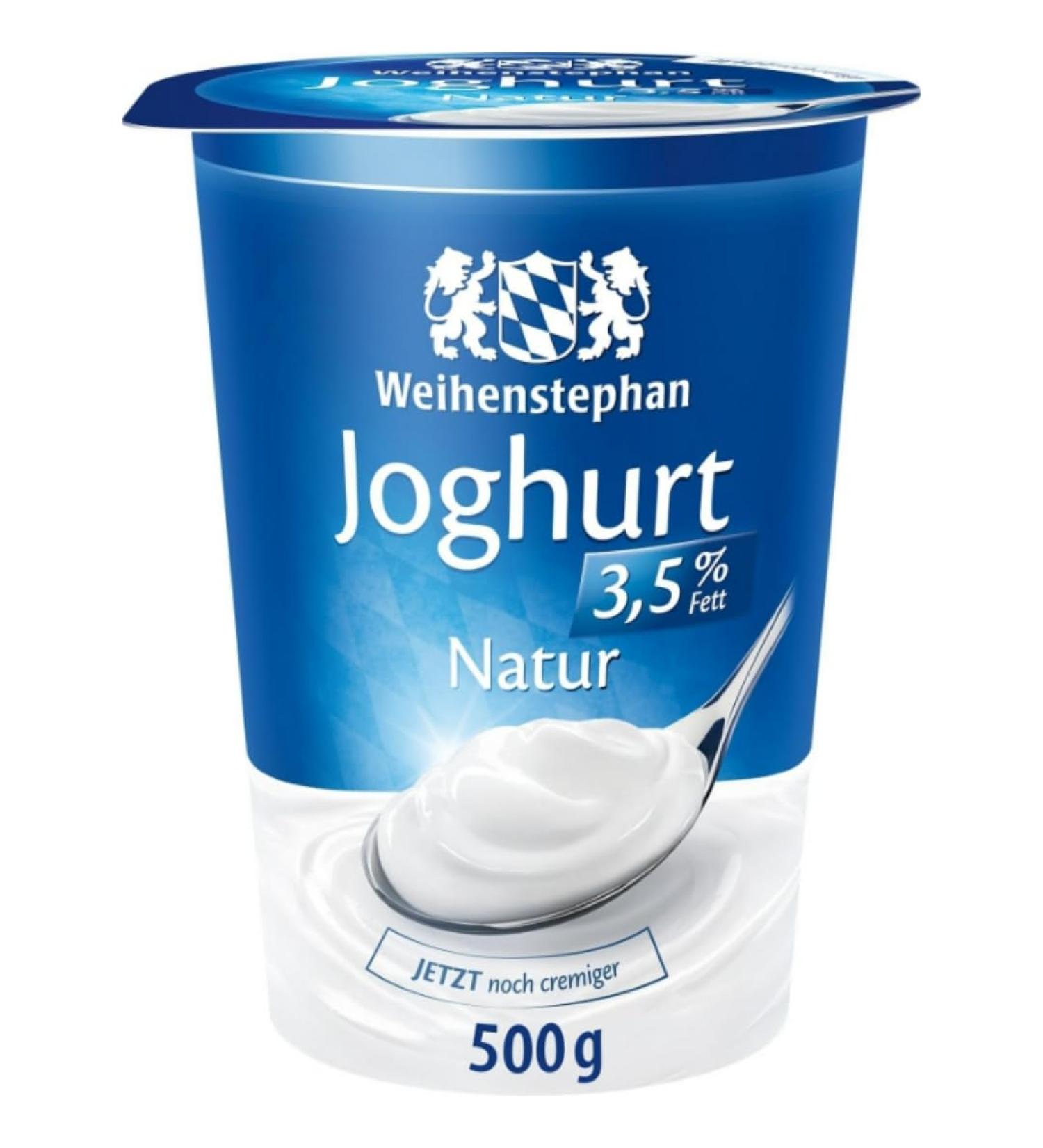 Weihenstephan Yoghurt 3.5% 500 gx 1 piece freshness guarantee