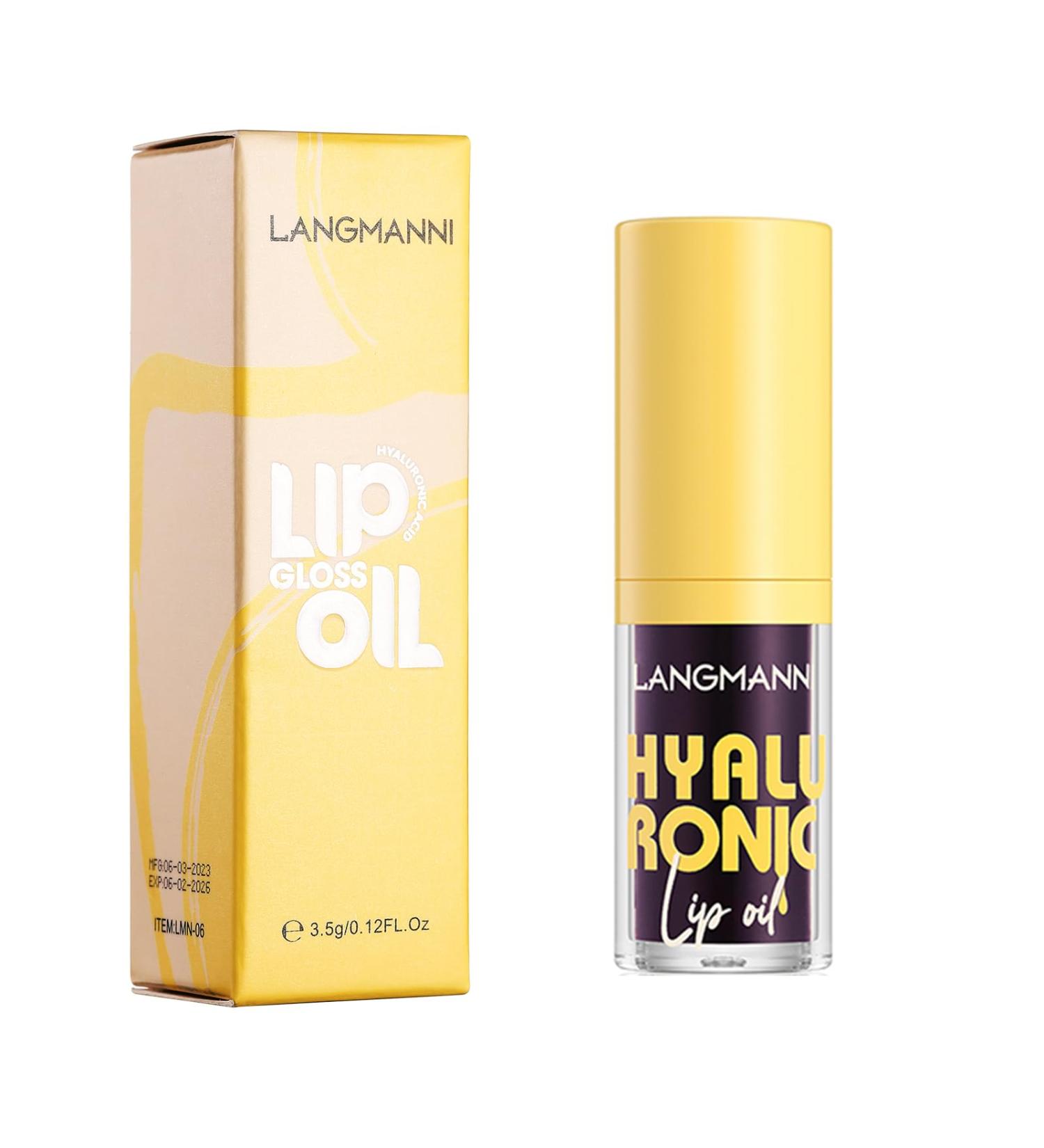 Moisturizing Lip Oil Nourishing And Hydrating Lip Care For Dry Lips Long Lasting Lip Balm For Women Party Makeup Lip Gloss blueberry - Buy Online on SooperMarket.com