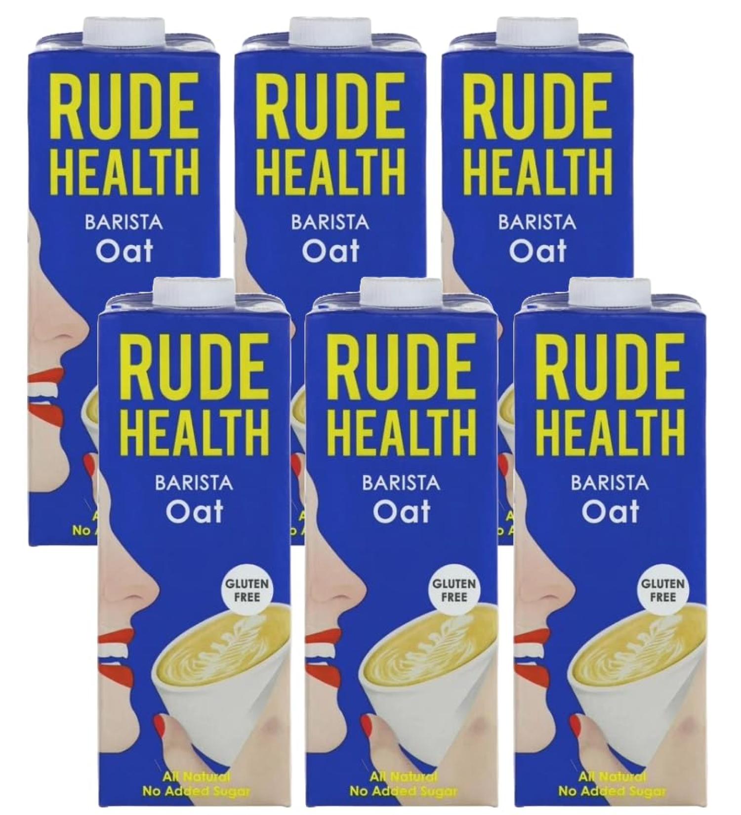 Rude Health Gluten Free Oat Barista Drink 1ltr (Pack of 6)