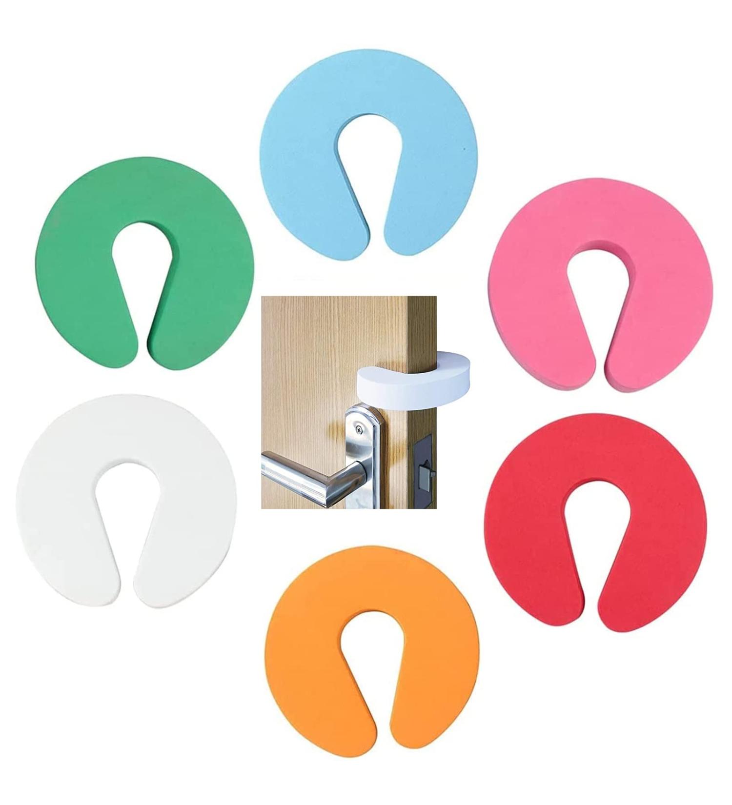 Door Finger Guards Finger Pinch Guard Safety Door Guard Door Finger Guards Foam Child Door Stopper Kids Finger Pinch Guard Door Guard Finger Protector Stoppers for Baby Safety - 6 PCS - Buy Online on SooperMarket.com