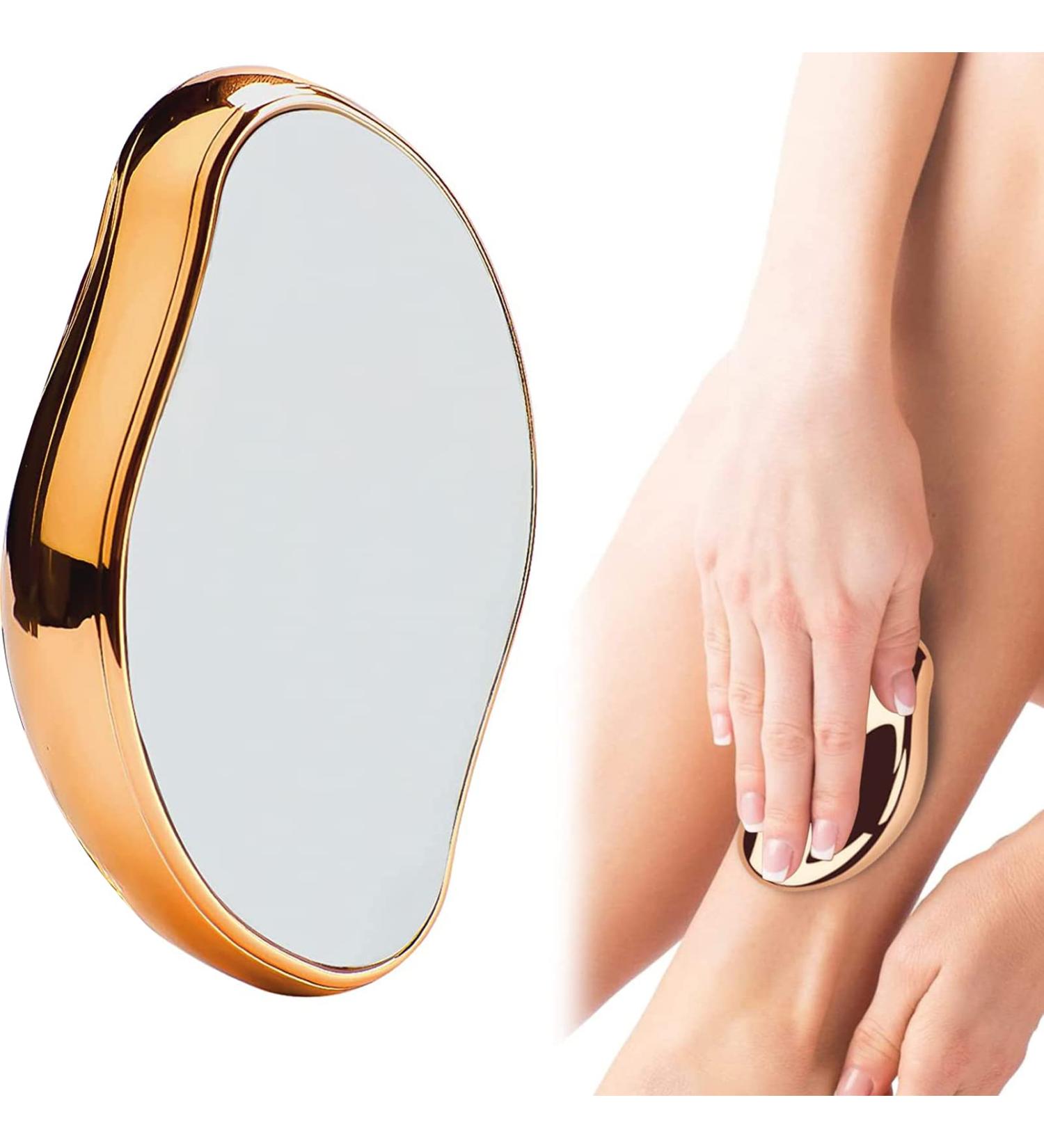 2022 Magic Bleame Crystal Hair Eraser for Women and Men - Painless Hair Removal Tool for Any Body Part (Gold) - Buy Online on SooperMarket.com