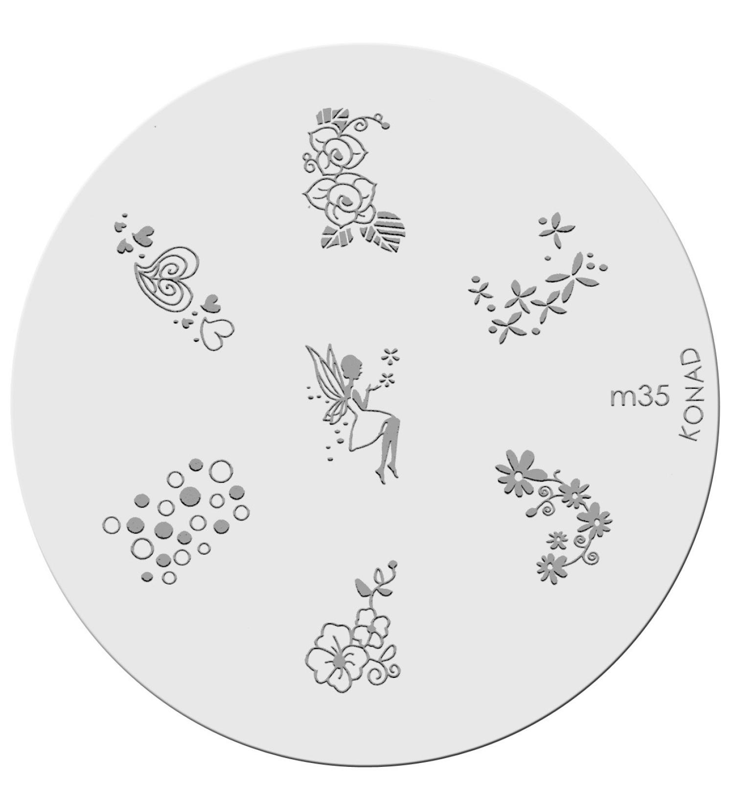 Stamping template # M-35