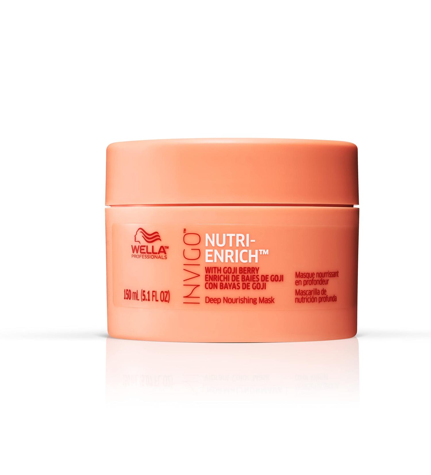 Wella Professionals Invigo Nutri-Enrich Mask - 5.07 oz | Deep Nourishing Hair Treatment - Buy Online on SooperMarket.com