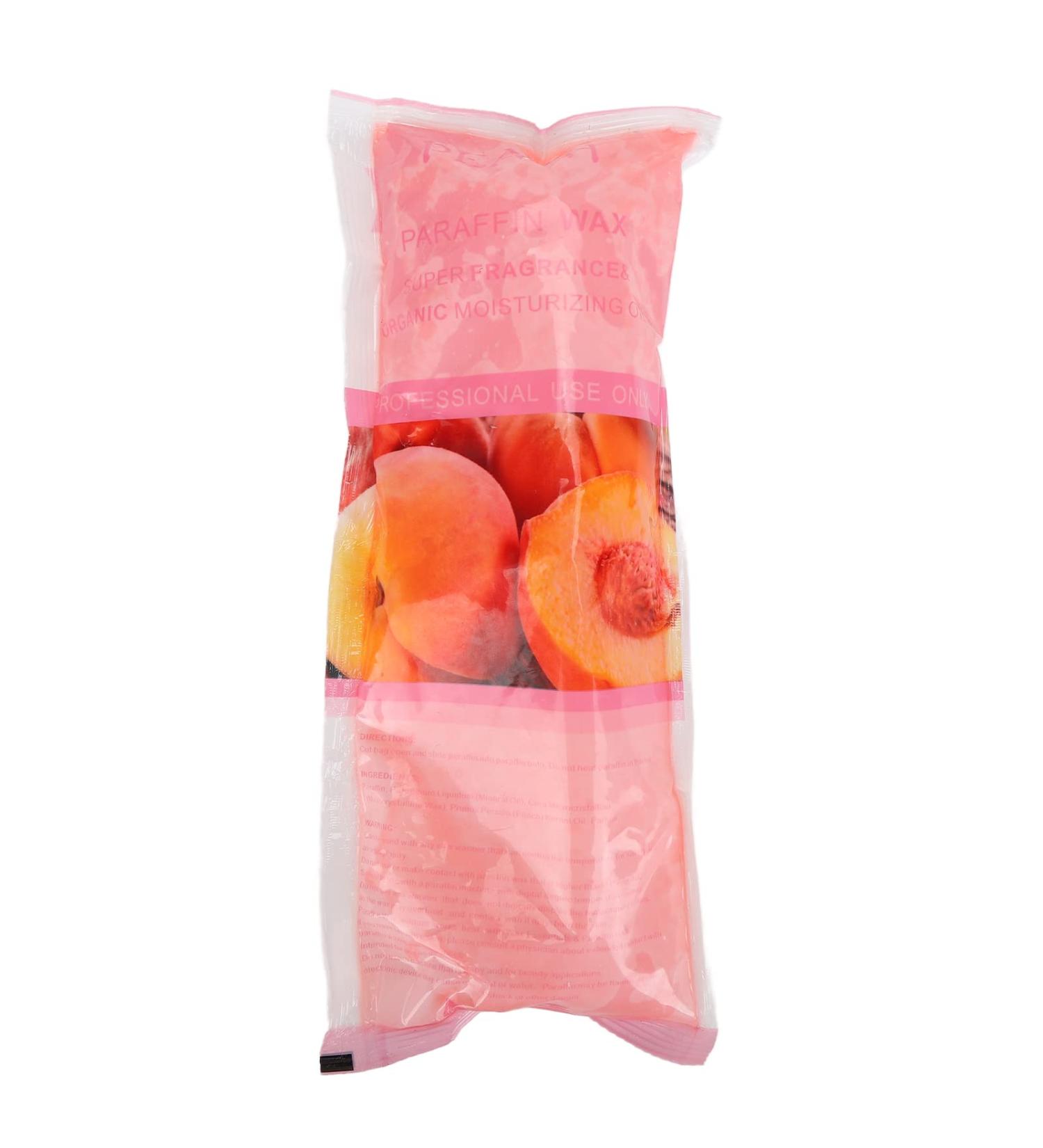 Peach Lemon Scented Paraffin Wax Refills - 453g for Beauty Hand Feet SPA - Moisturizing and Safe Skin Treatment - Buy Online on SooperMarket.com