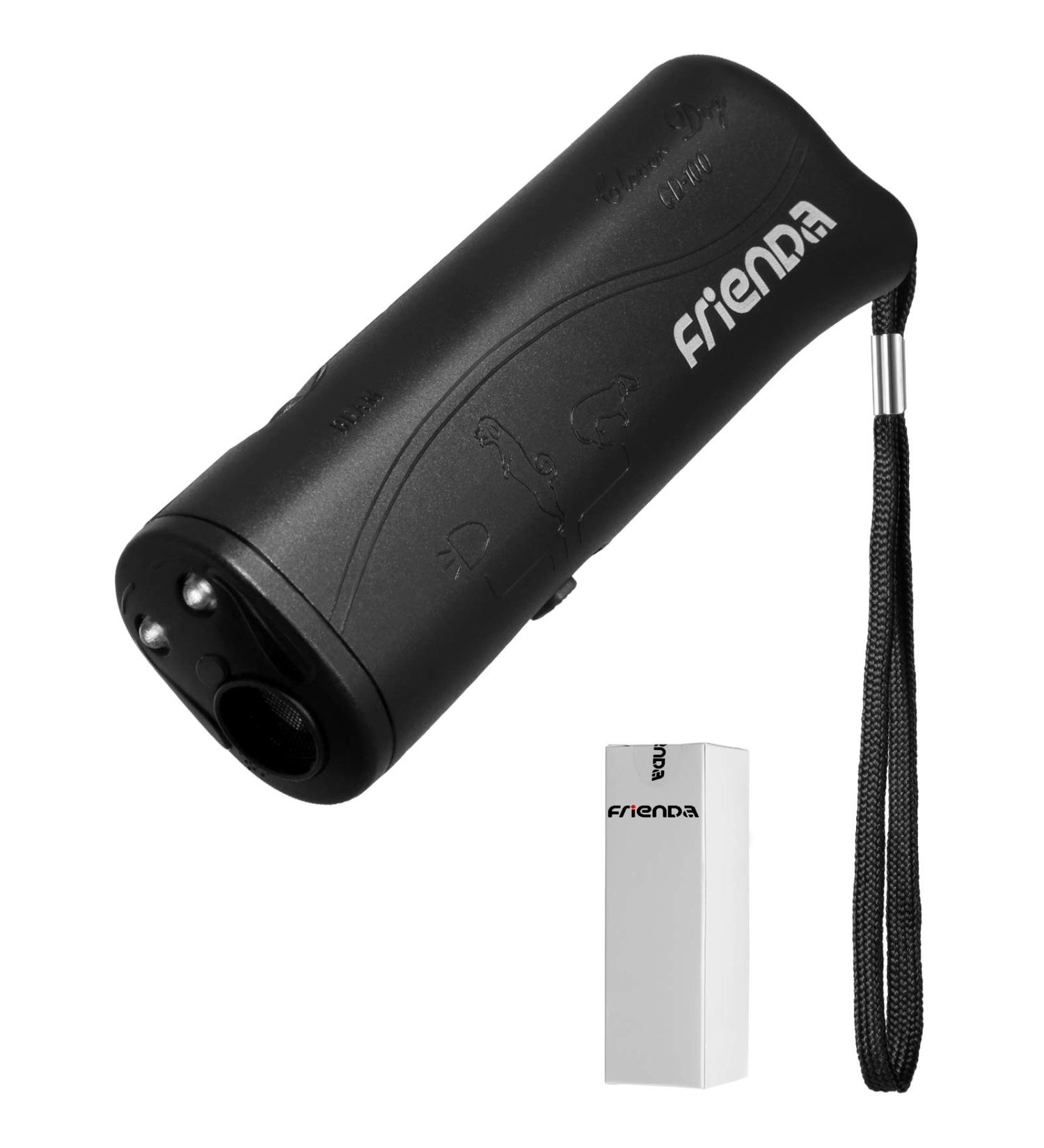 LED Ultrasonic Dog Repeller and Trainer Device 3 in 1 Anti Barking Stop Bark Handheld Dog Training Device (Black) - Buy Online on SooperMarket.com