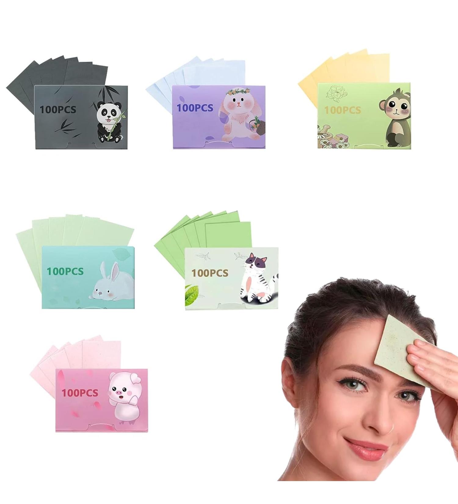 NPQ Blotting Paper - 600 Sheets for Cheek, Forehead, Chin - Ideal for On-the-Go Refreshing - Perfect for Purse or Pocket - Buy Online on SooperMarket.com