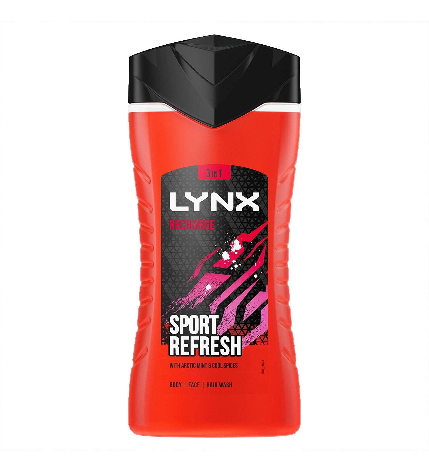 Lynx Shower Gel Recharge 225ml - Buy Online on SooperMarket.com