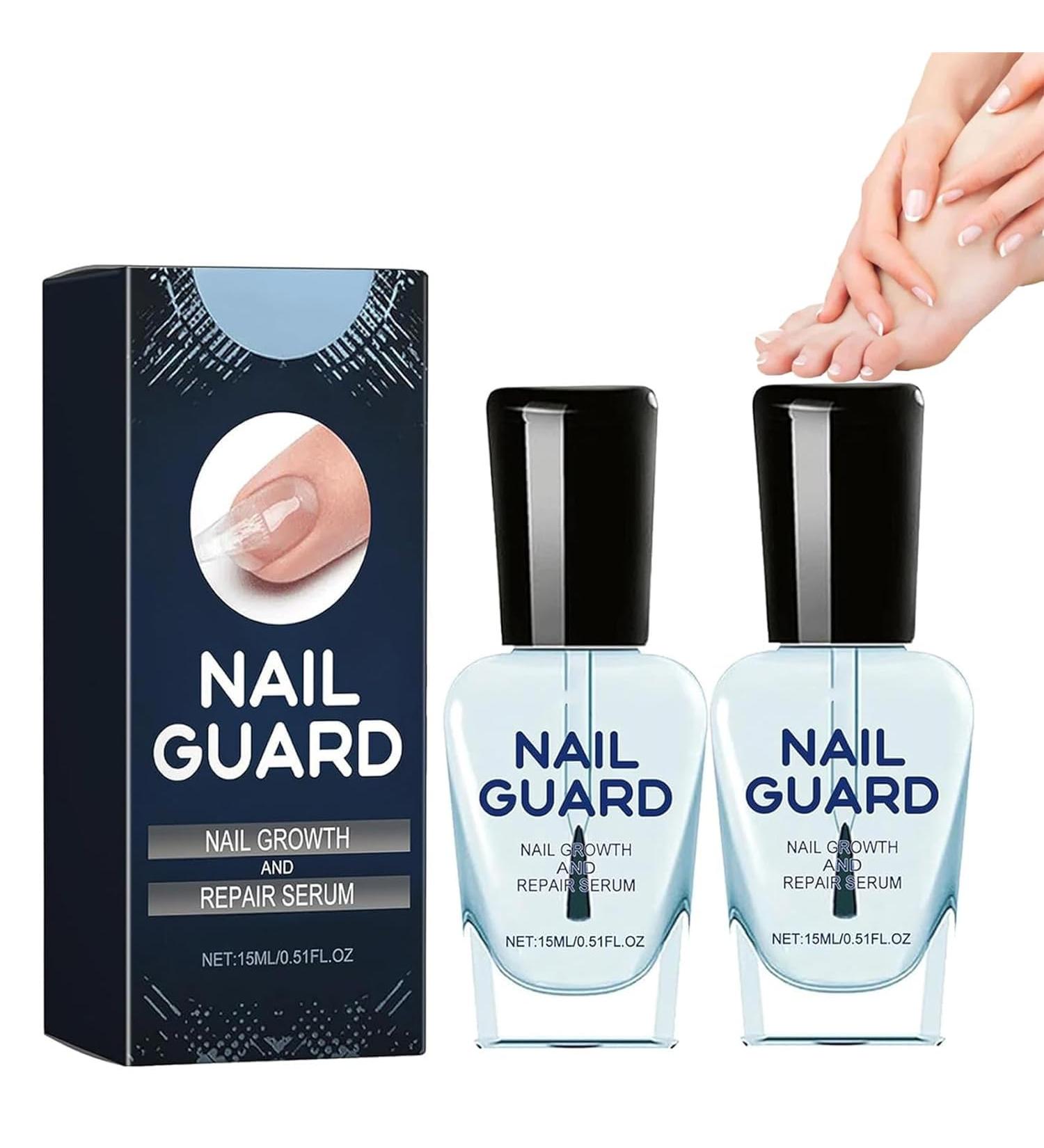 Nail Growth and Repair Serum Nail Strengthening and Growth Conditioner Nourish Strengthen And Revitalize Your Nails (2 Pcs) - Buy Online on SooperMarket.com