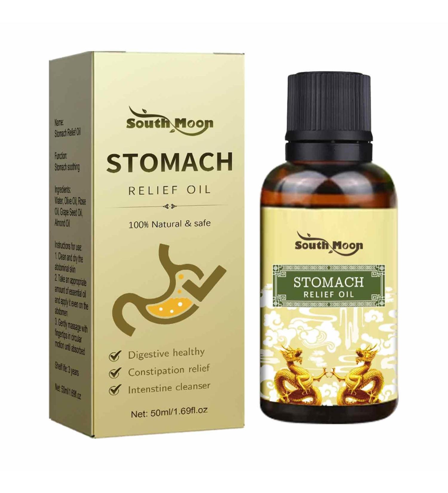 Gastrointestinal Load Oil - 50ml Almond Olive & Rose Belly Massage for Digestion | Cypreason - Buy Online on SooperMarket.com