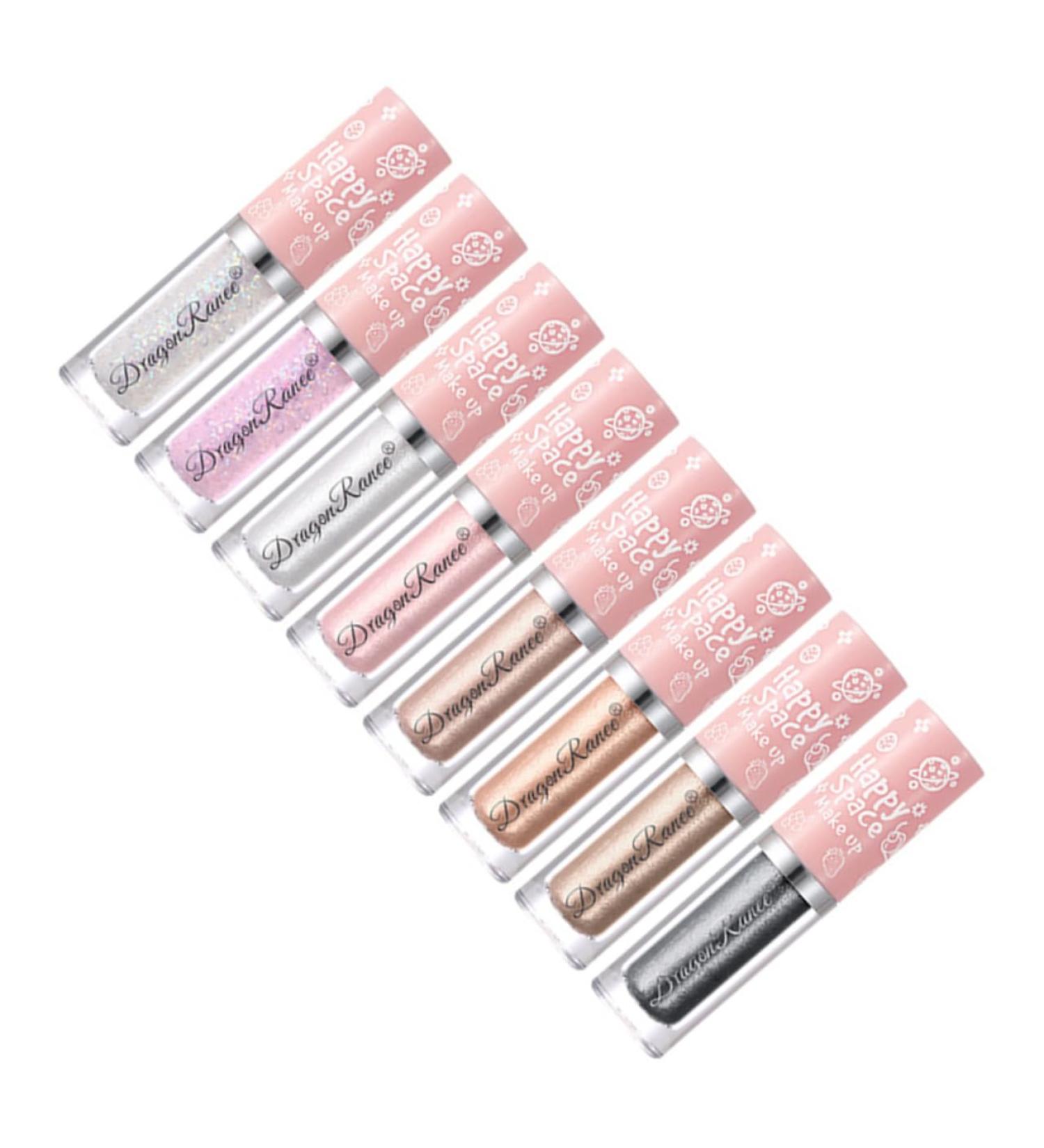 Hemoton 8pcs Eye Shadow Sparkly Eyeshadow Glitter Eye Makeup Tools Shiny Eyeshadow Glitter Eye Makeup Women Glitter Eyeshadow Shimmer Eyeshadow Makeup Supplies Eye Highlight Eyeshadow - Buy Online on SooperMarket.com