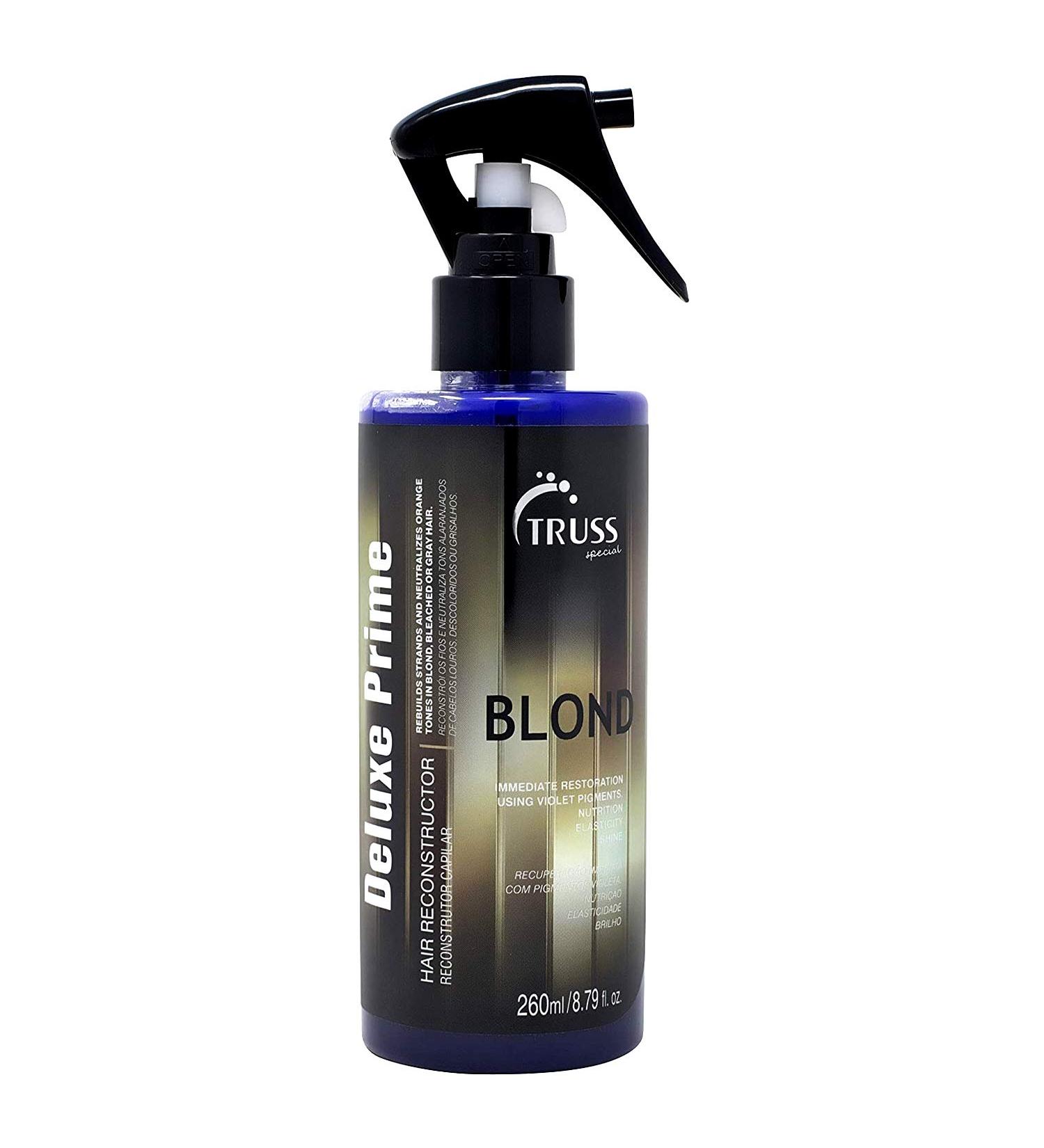 Truss Deluxe Prime Champagne Blond Toner - Violet Purple Spray for Perfect Platinum Effect - Buy Online on SooperMarket.com