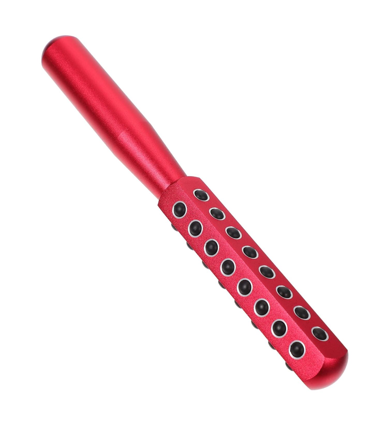 Healeved 1pc Face Firming Machine Facial Roller Eye Mini Face Roller Pink Business Card Holder Face Massager Facial Beauty Massager Face Lift Tool Ipl Red Aluminum Alloy 16.5X2cm Red - Buy Online on SooperMarket.com