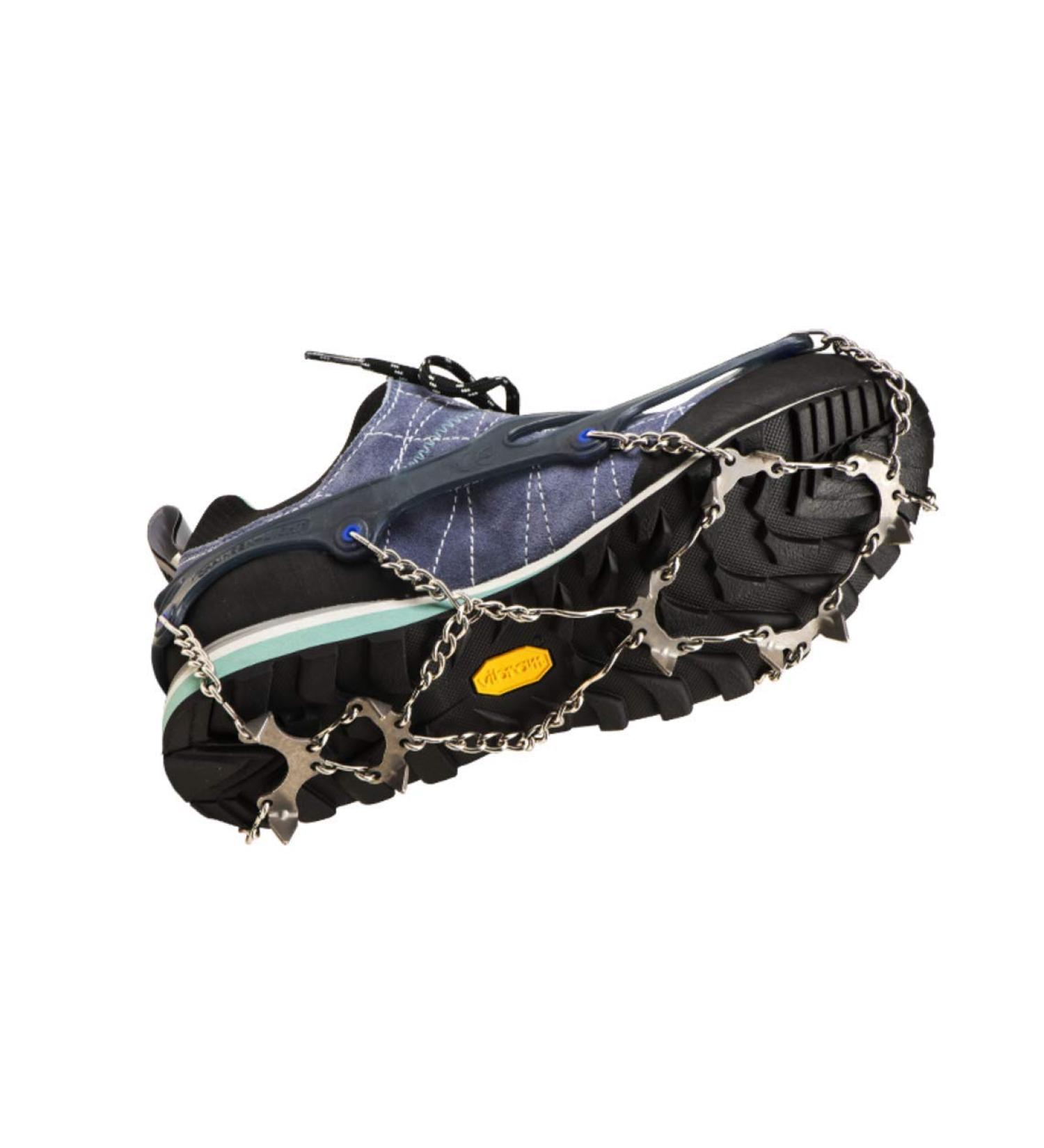 Snowline Unisex Adult Chainsen Light Shoe Chains - Blue | Perfect for Winter Hiking & Traction - Buy Online on SooperMarket.com
