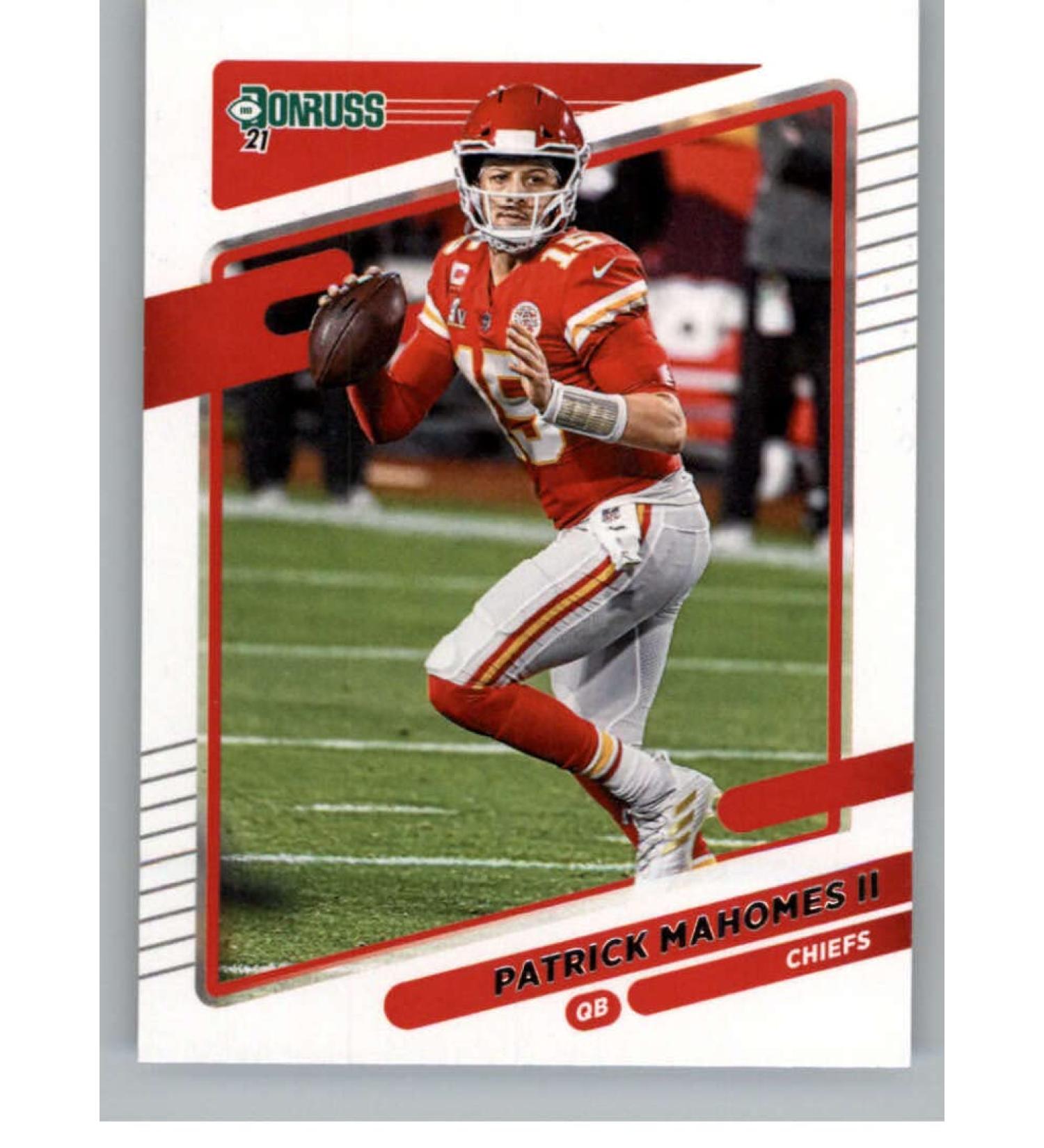 2021 Donruss #116 Patrick Mahomes II Kansas City Chiefs NFL Football Card NM-MT