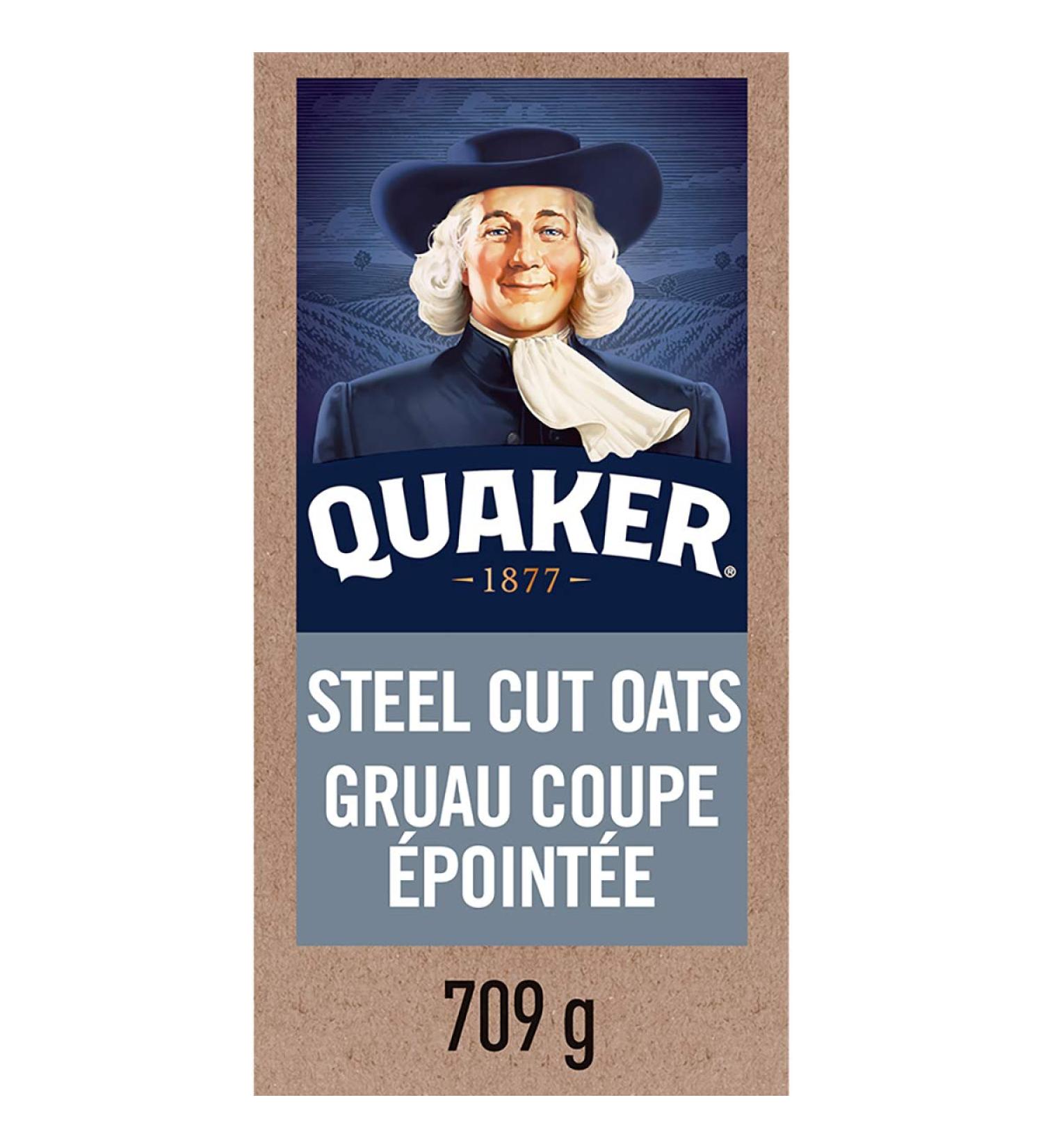 Quaker Quick Cook Steel Cut Oats 709 g (Pack of 1) Quick Cook Steel Cut Oats 709 g (Pack of 1) - Buy Online on SooperMarket.com