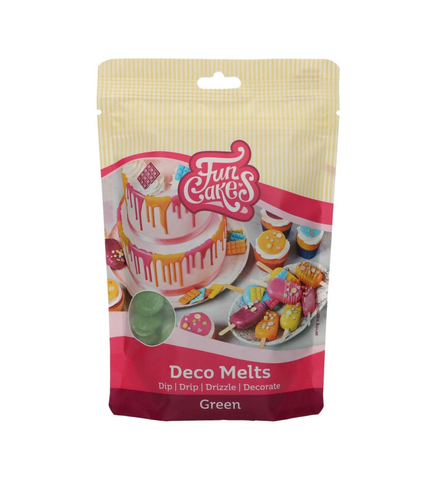FunCakes Deco Melts Green AZO Free 250 g - Buy Online on SooperMarket.com