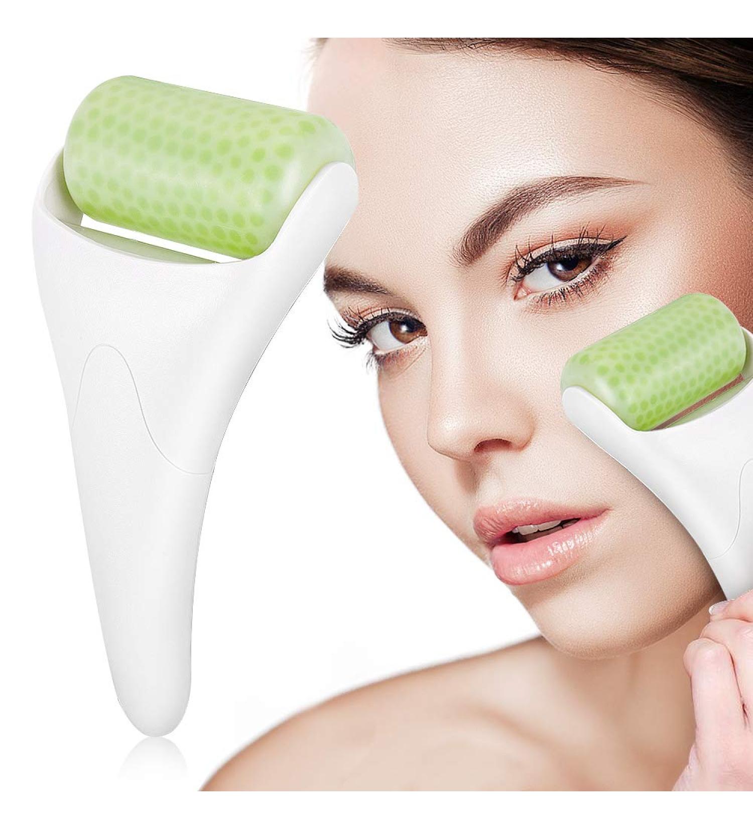 BFASU Ice Roller for Face & Eye Puffiness Relief | Facial Massager for Migraine & Headaches | Anti Wrinkle Skin Care Product - Buy Online on SooperMarket.com