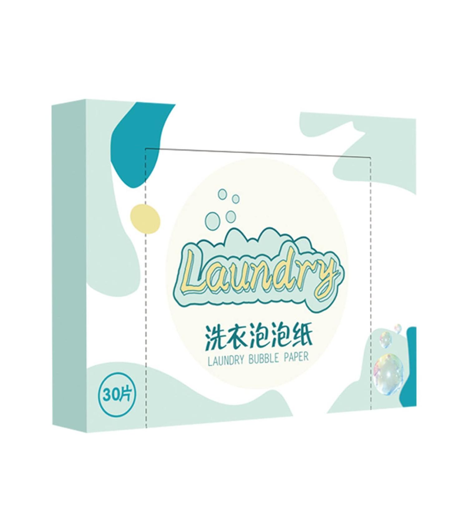30Loads Laundry Sheet Travel Pack Fast Dissolving Fabric Softener Static Remover Cleaning Paper White 1 Pack 1 Pack White - Buy Online on SooperMarket.com