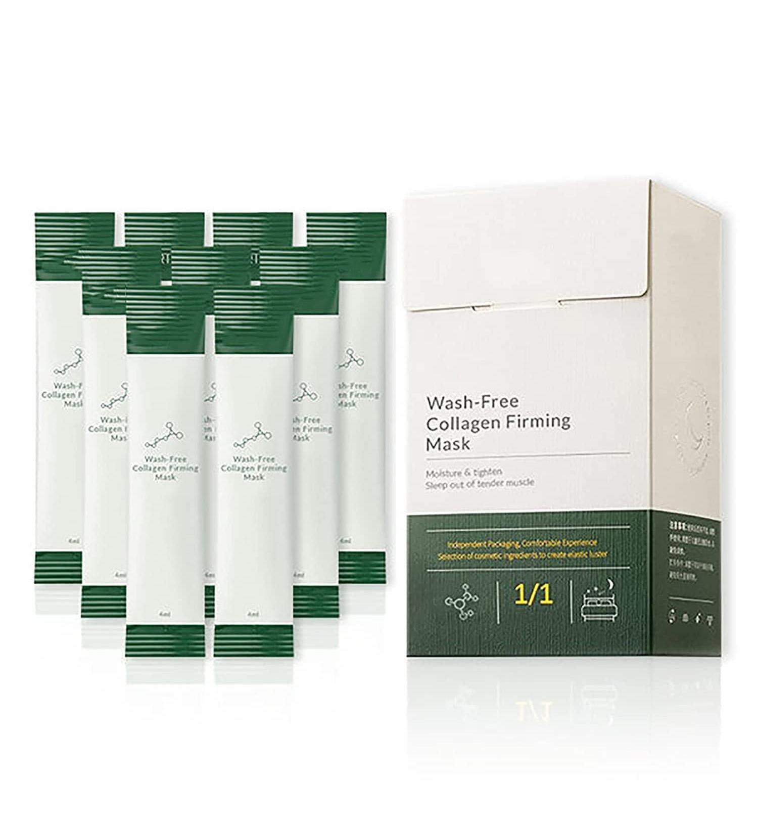 Korean Collagen Firming Mask - 20 Pack | Anti-Aging Sleeping Mask for Lifting and Moisturizing Skin | Korean Skincare Essential - Buy Online on SooperMarket.com
