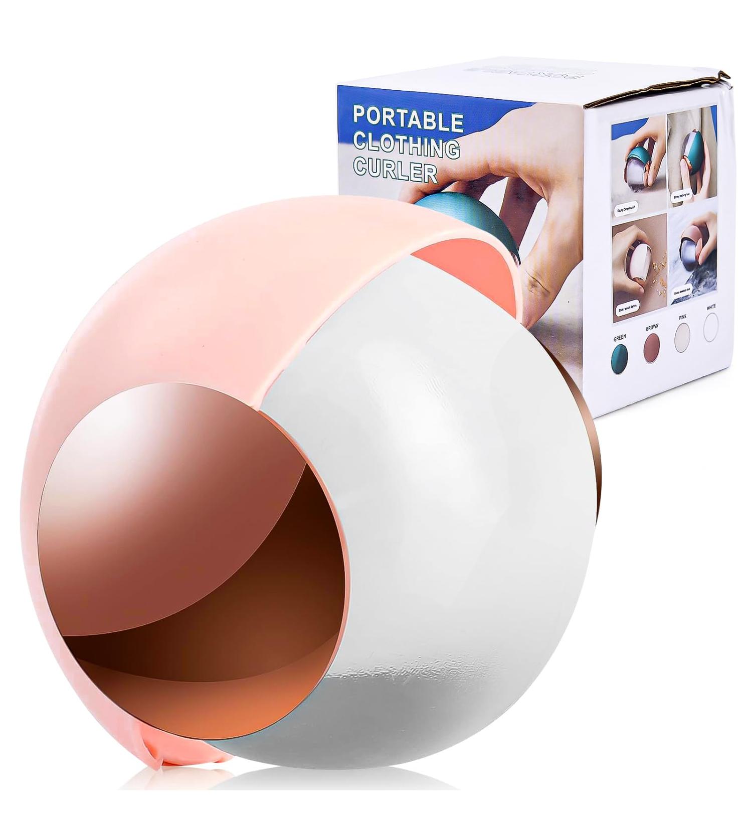 Foot Roll Reusable Clean Ball - Washable Lint Roller & Hair Remover for Pet Fur - Pocket Size Sticky Roller in Pink | International Shipping Available - Buy Online on SooperMarket.com