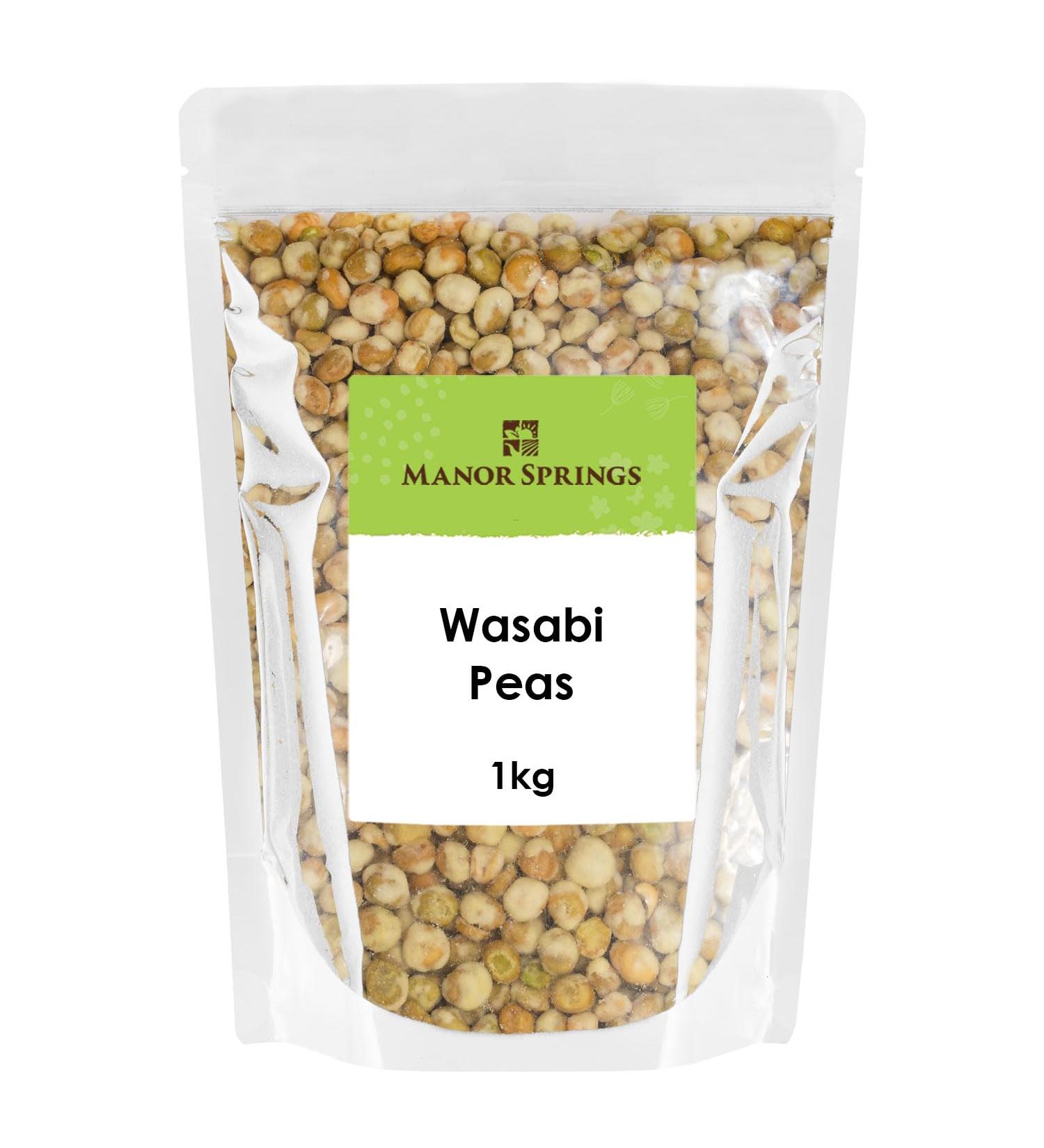 Wasabi Peas 1kg by Manor Springs