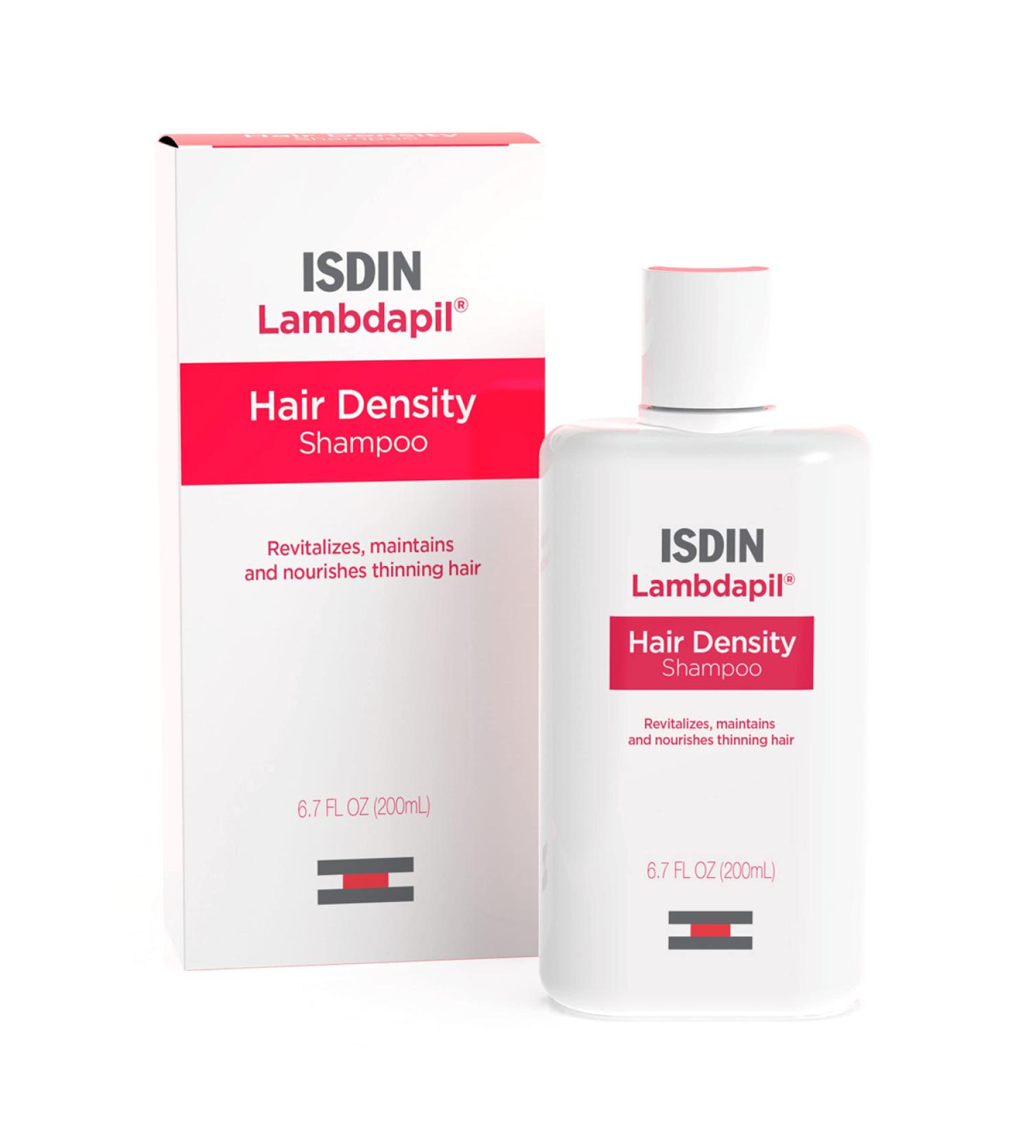 ISDIN Lambdapil Hair Loss Shampoo - 6.7 Fl Oz - Promotes Fuller, Thicker Hair - Buy Online on SooperMarket.com