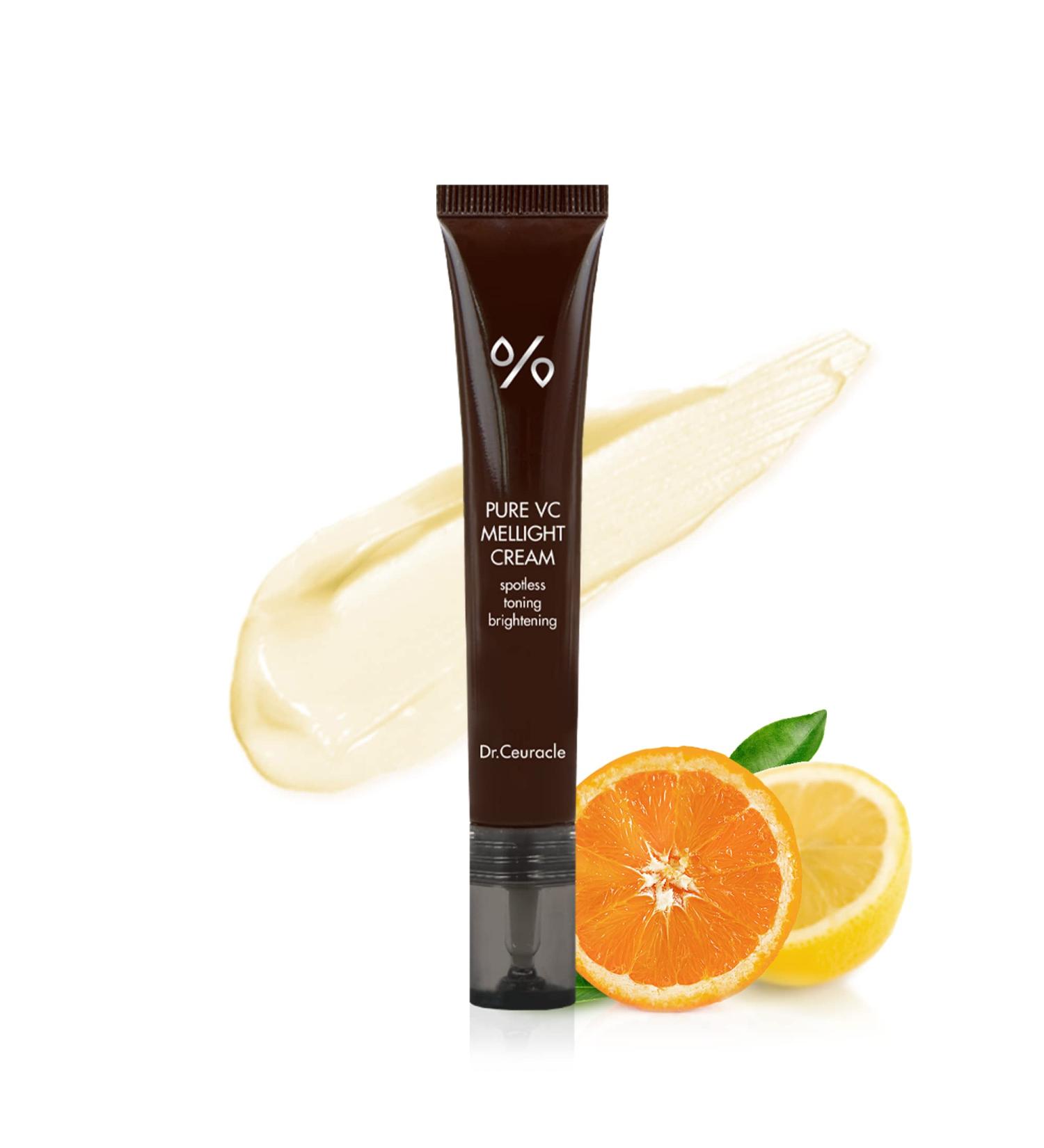 Dr.Ceuracle Pure Vitamin C Mellight Cream | Tone-Up Serum for Face | Anti-Aging Moisturizer | Brighten Dark Spots & Wrinkles | Paraben-Free | Shop Internationally - Buy Online on SooperMarket.com