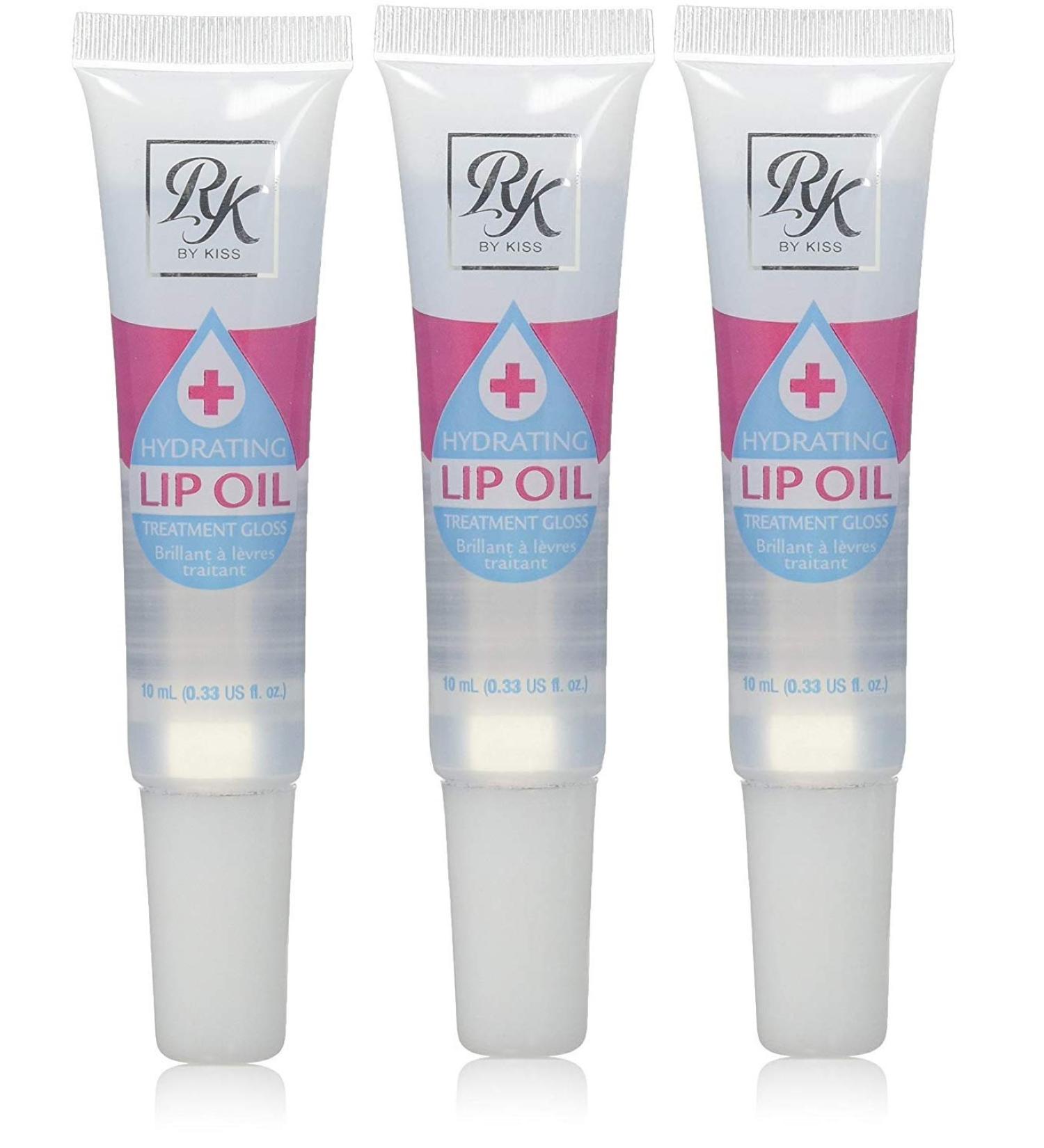 Ruby Kisses Hydrating Lip Oil Clear (3 PACK) 0.33 Fl Oz - Moisturizing Lip Treatment Set - Buy Online on SooperMarket.com
