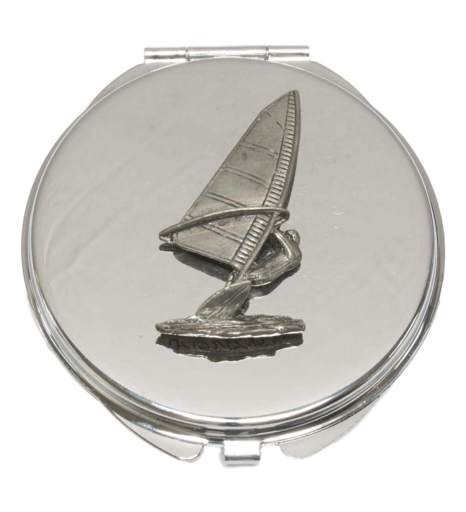 Wind Surfing Compact Mirror Handbag Gift With Free Engraving 395 - Buy Online on SooperMarket.com