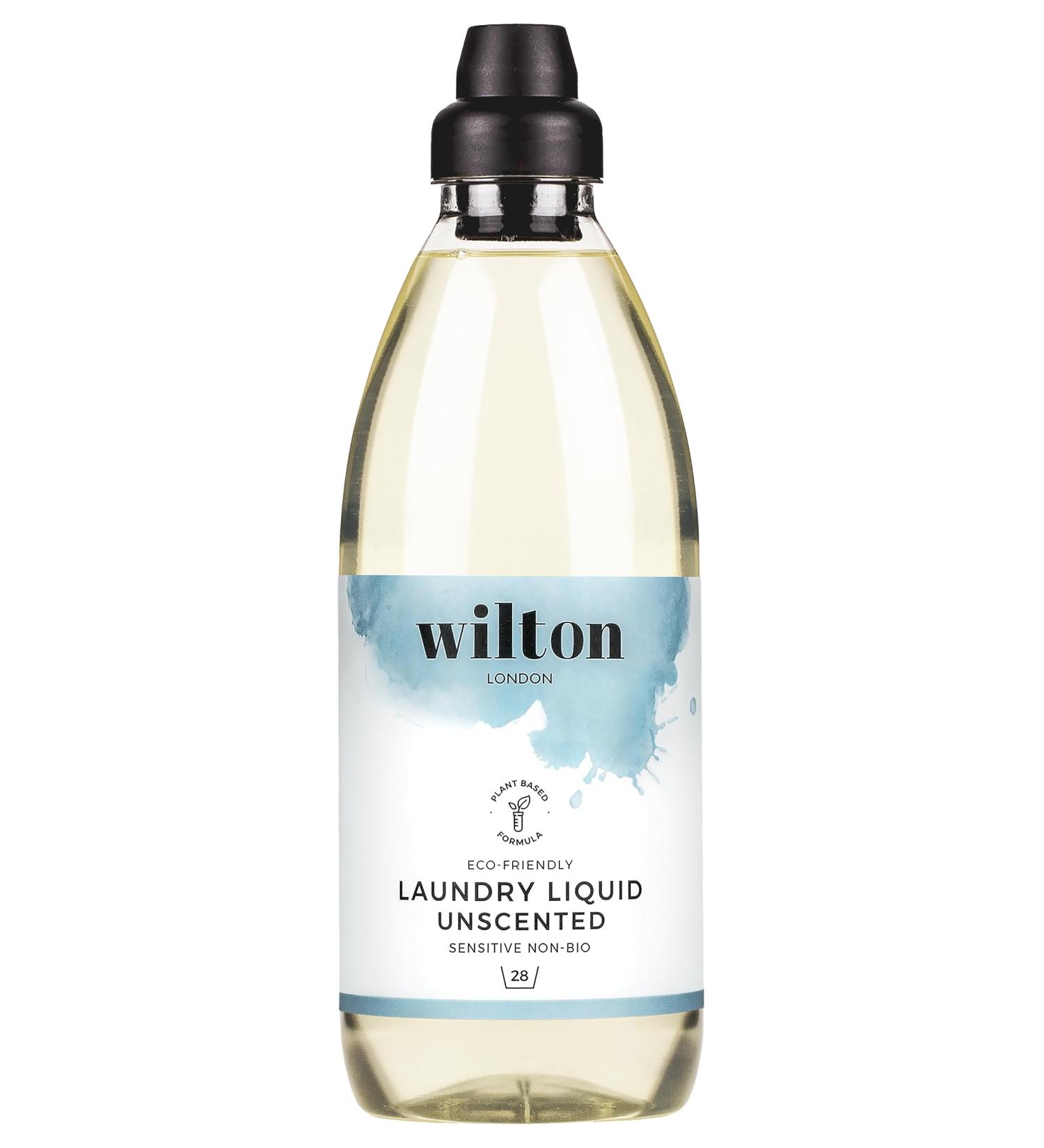 Wilton London Eco Friendly Unscented Laundry Liquid 28 Washes - Non-Bio | Plant-Based & Biodegradable Detergent | Made in UK - 1L (Pack of 1) - Buy Online on SooperMarket.com