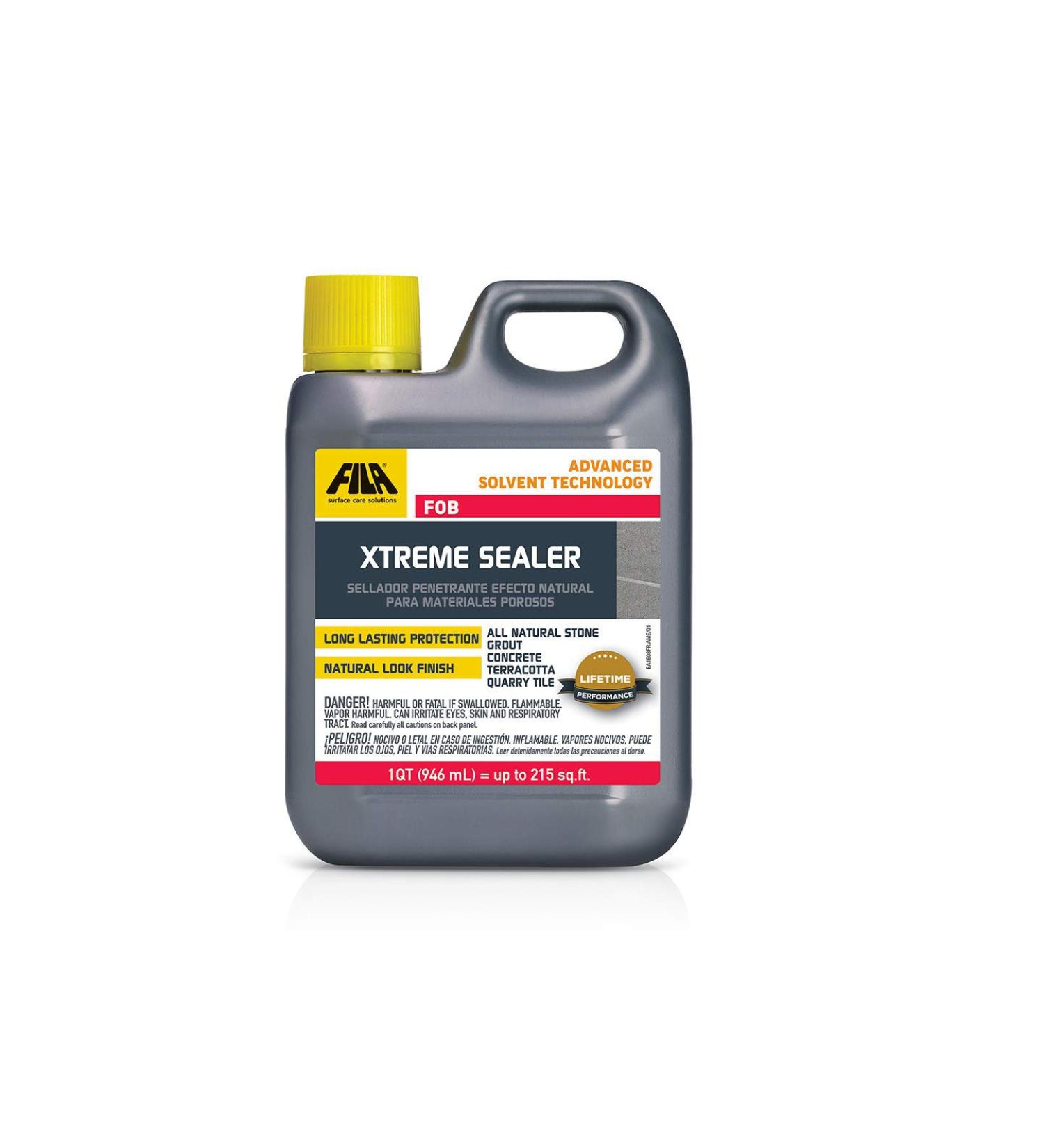 FILA Surface Care Solutions FOB High Performance Stone & Granite Sealer - 1 QT Protect & Enhance Your Surfaces - International Shipping Available - Buy Online on SooperMarket.com