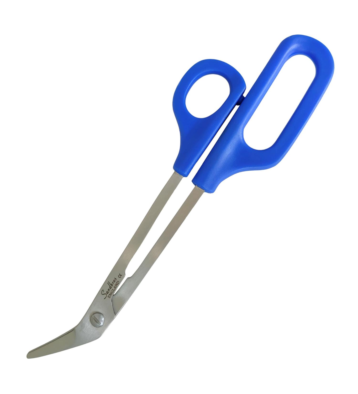 8" Extra Long Thick Toe Nail Scissors Clippers Cutters - Ergonomic Design for Mobility Issues and Elderly - Nail Trimmer for Men and Women - Buy Online on SooperMarket.com