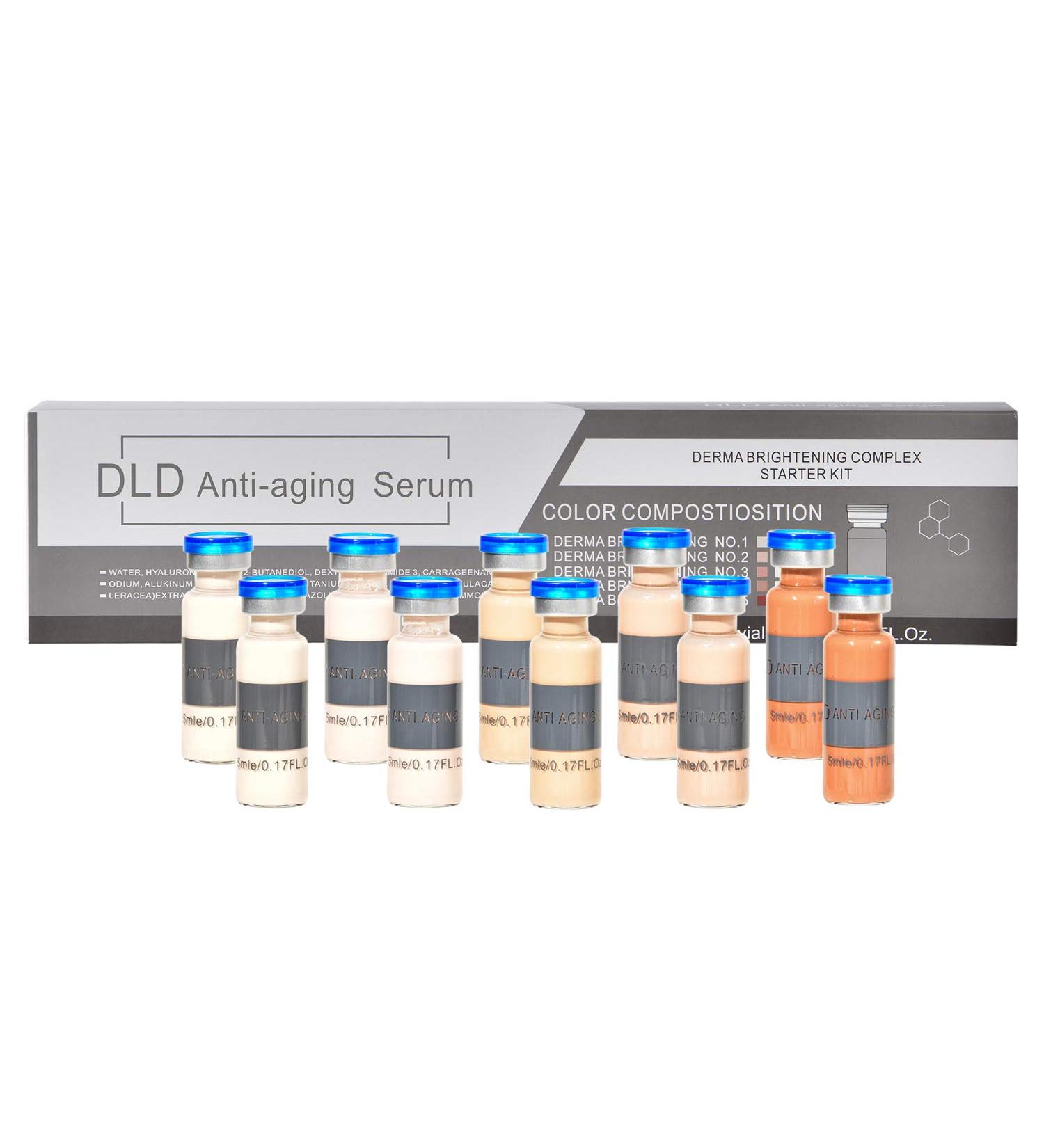 10 Vial Anti-Aging BB Glow Serum Starter Kit for Microneedling Skin Treatment - Buy Online on SooperMarket.com