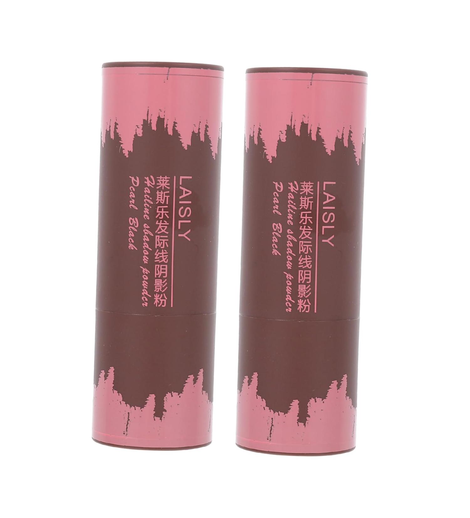 WOONEKY 2pcs Hairline Powder Stick Root Powder Hairline Contouring Shadow Powder Line Powder Pen Concealer Makeup Powder Household Sponge Reissue Artifact 1 count (Pack of 1) Assorted Color A - Buy Online on SooperMarket.com