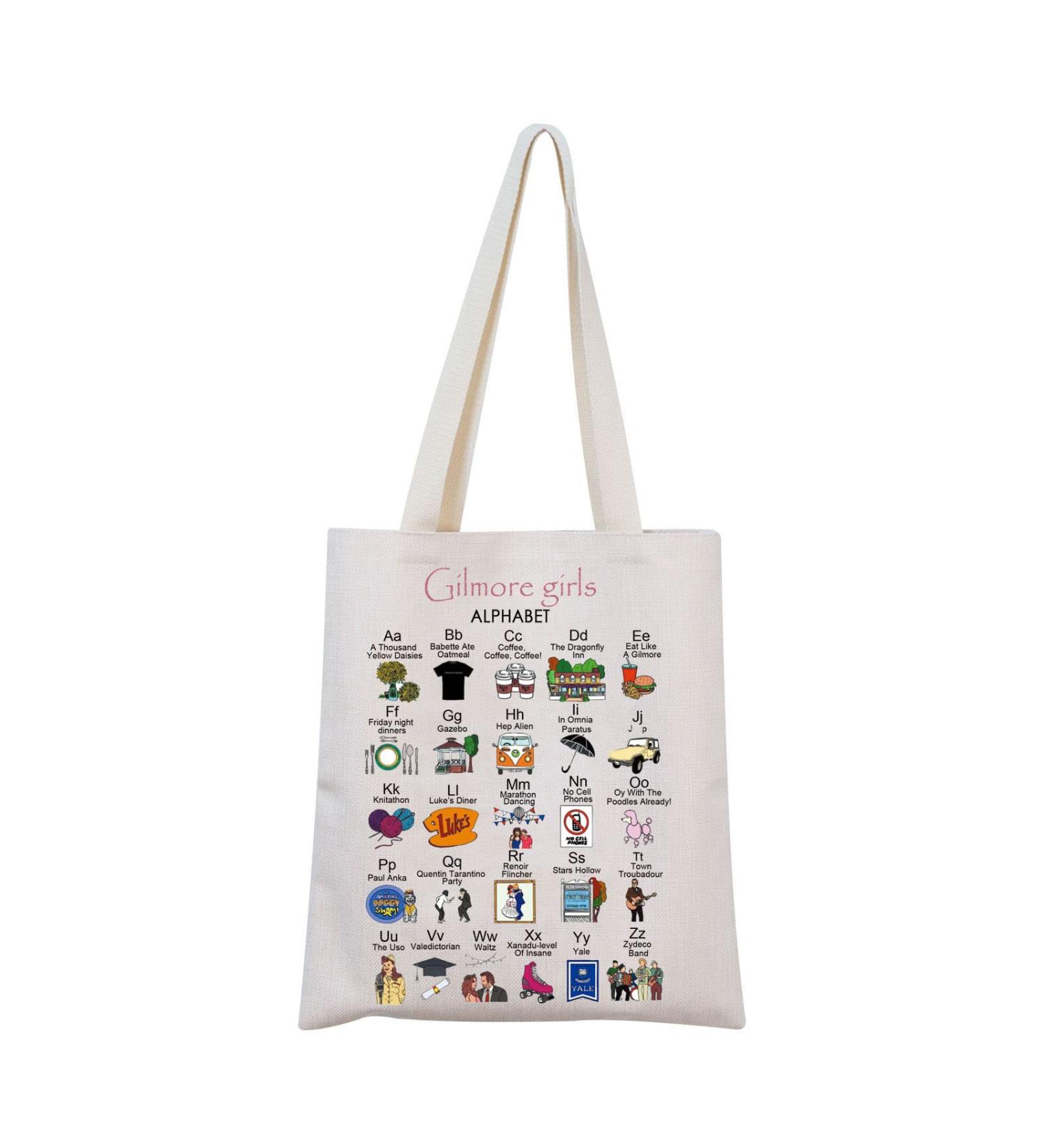 Gilmore Tv Show Gift LorelaiÂ Rory Gilmore Fan Gift Gilmore Tote Bag for Girl Gilmore Gil-more Tote - Buy Online on SooperMarket.com