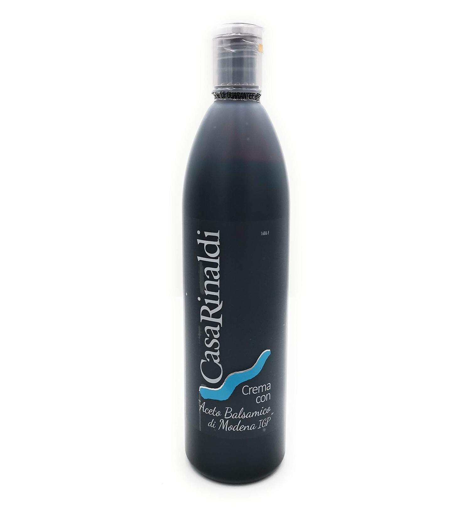 Casa Rinaldi - Crema with Balsamico di Modena IGP rich in cooked grape must sweet and sour taste density of 1.22 500 ml bottle