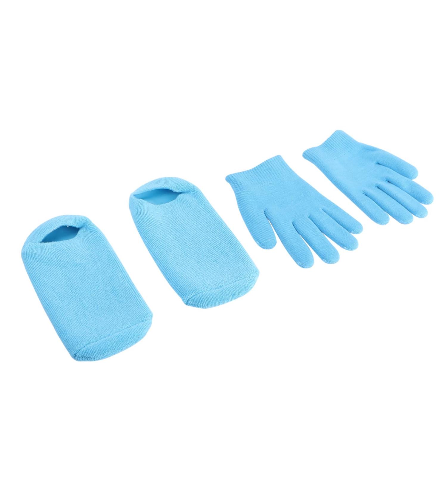 minkissy Gloves Spa Socks Gel Socks for Moisturizing Spa Gel Socks Moisture Socks Hand - Buy Online on SooperMarket.com
