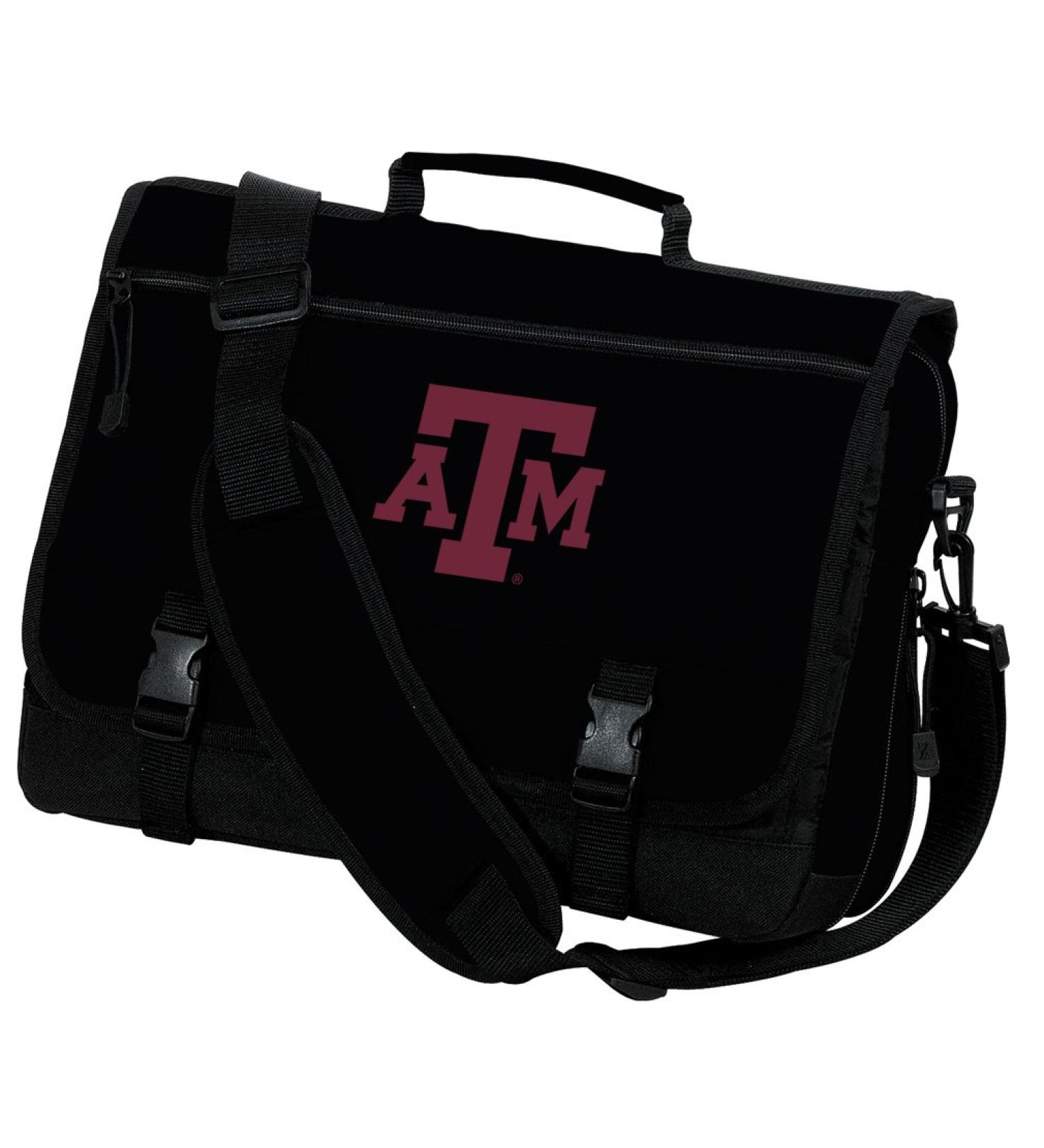 Texas A&M Aggies Laptop Bag | Officially Licensed Computer Messenger Bag - Buy Online on SooperMarket.com