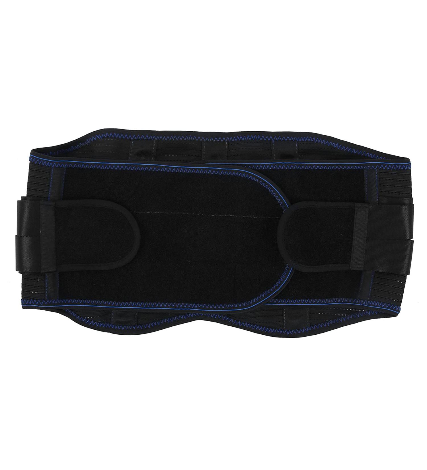 Adjustable Lumbar Support Belt - Breathable Waist Support with Steel Plate for Herniated Disc & Exercise - Ideal for Back Pain Relief - Buy Online on SooperMarket.com