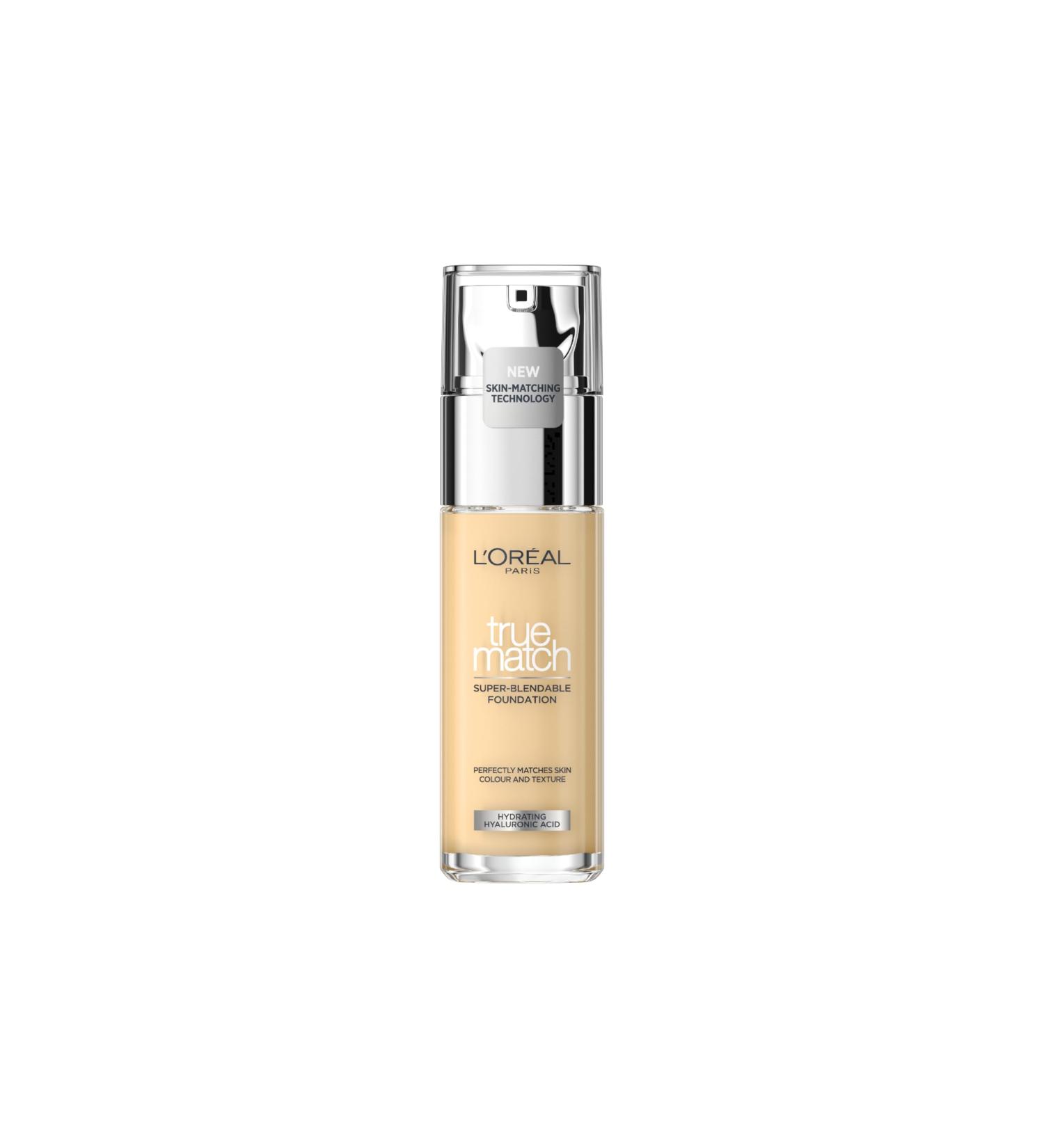 L'Oreal Paris True Match Hyaluronic Acid Infused Liquid Foundation 1C 30ml - Buy Online on SooperMarket.com