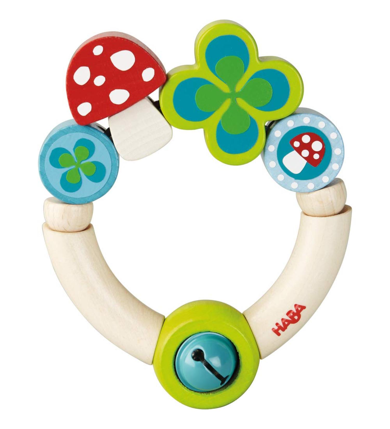 HABA 2631 Grasping Toy Lucky Charm | Toddler Toy for Development | International Shipping Available - Buy Online on SooperMarket.com